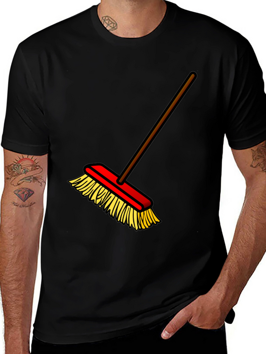 Broom Graphic T-Shirt - Clean Style