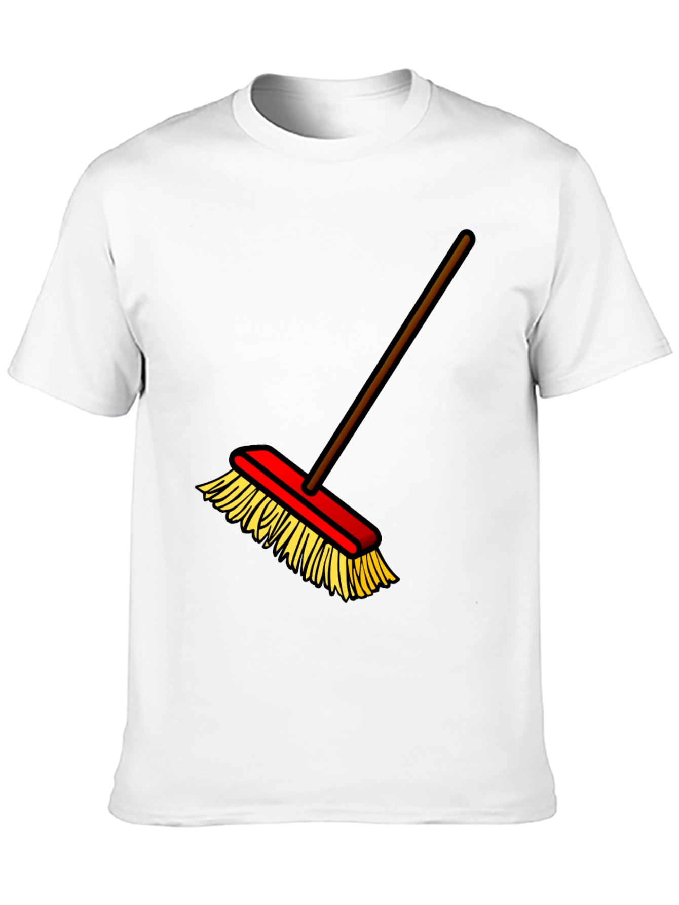 Broom Graphic T-Shirt - Clean Style