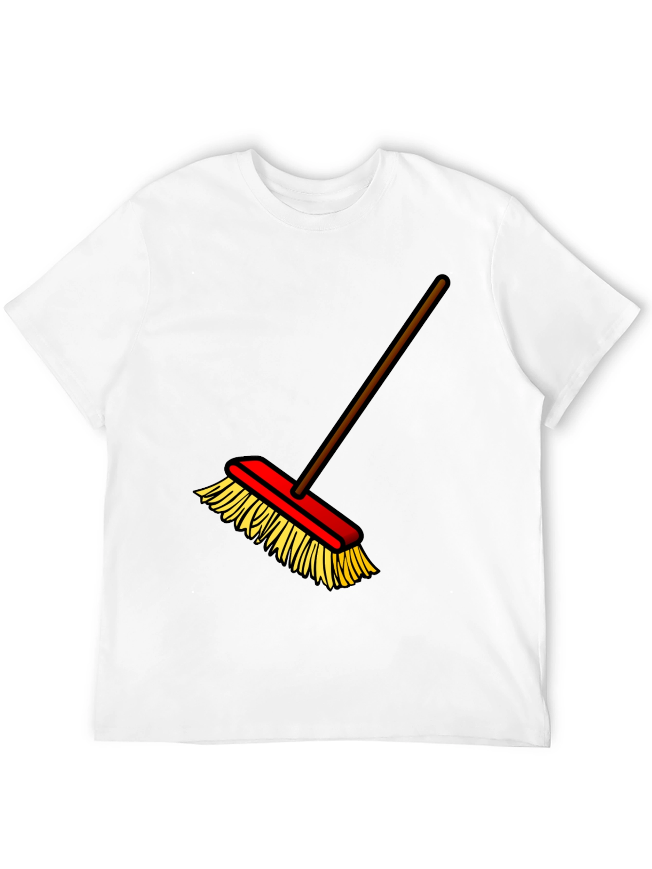 Broom Graphic T-Shirt - Clean Style