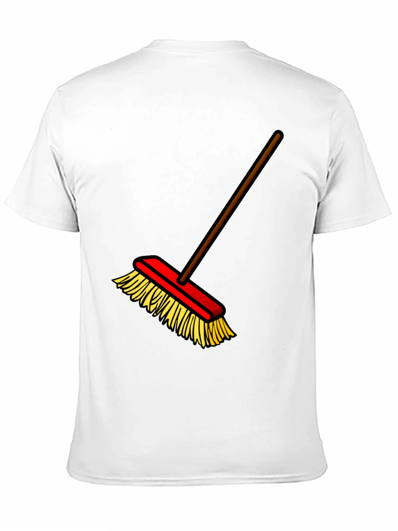 Broom Graphic T-Shirt - Clean Style