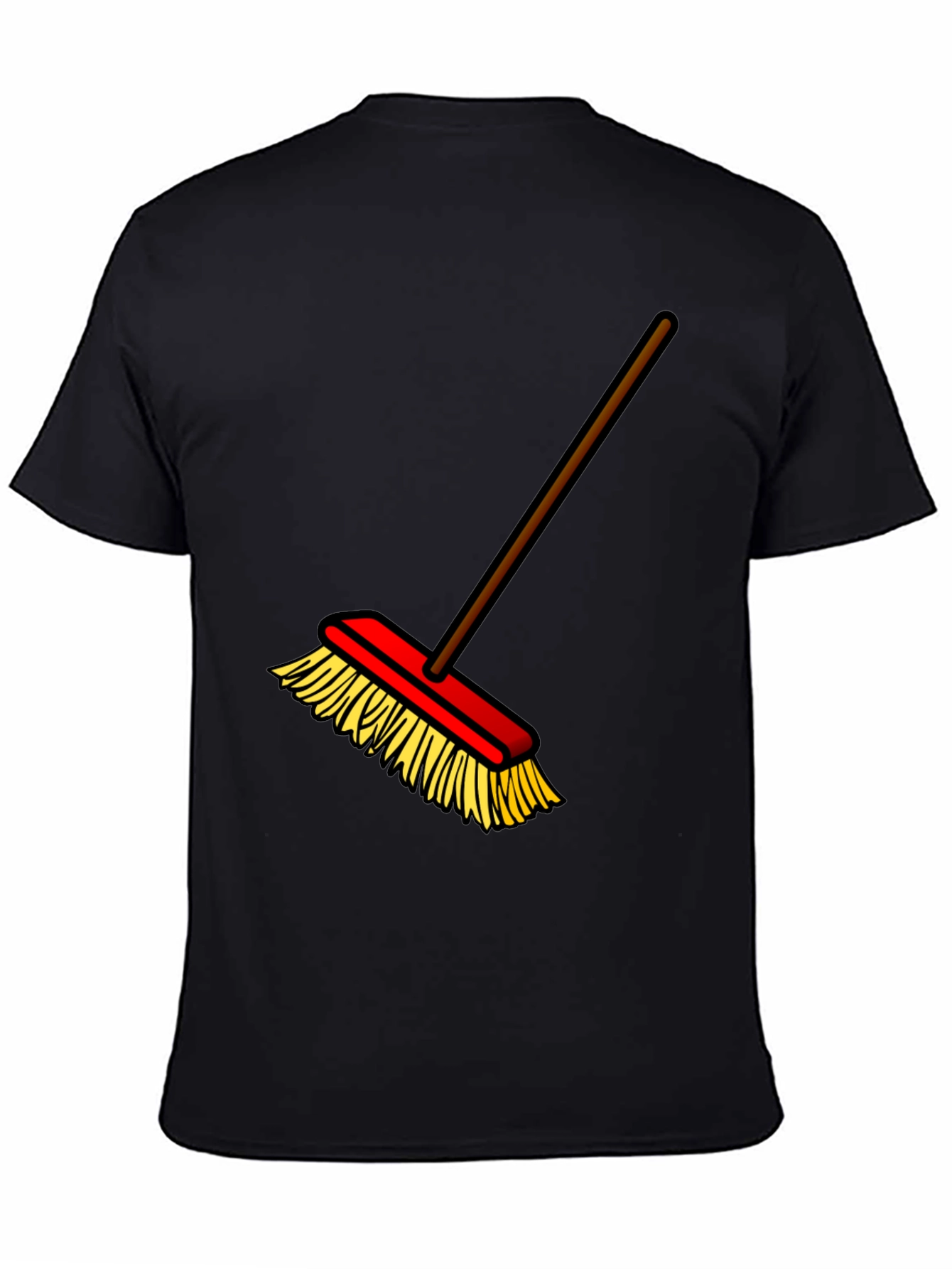 Broom Graphic T-Shirt - Clean Style