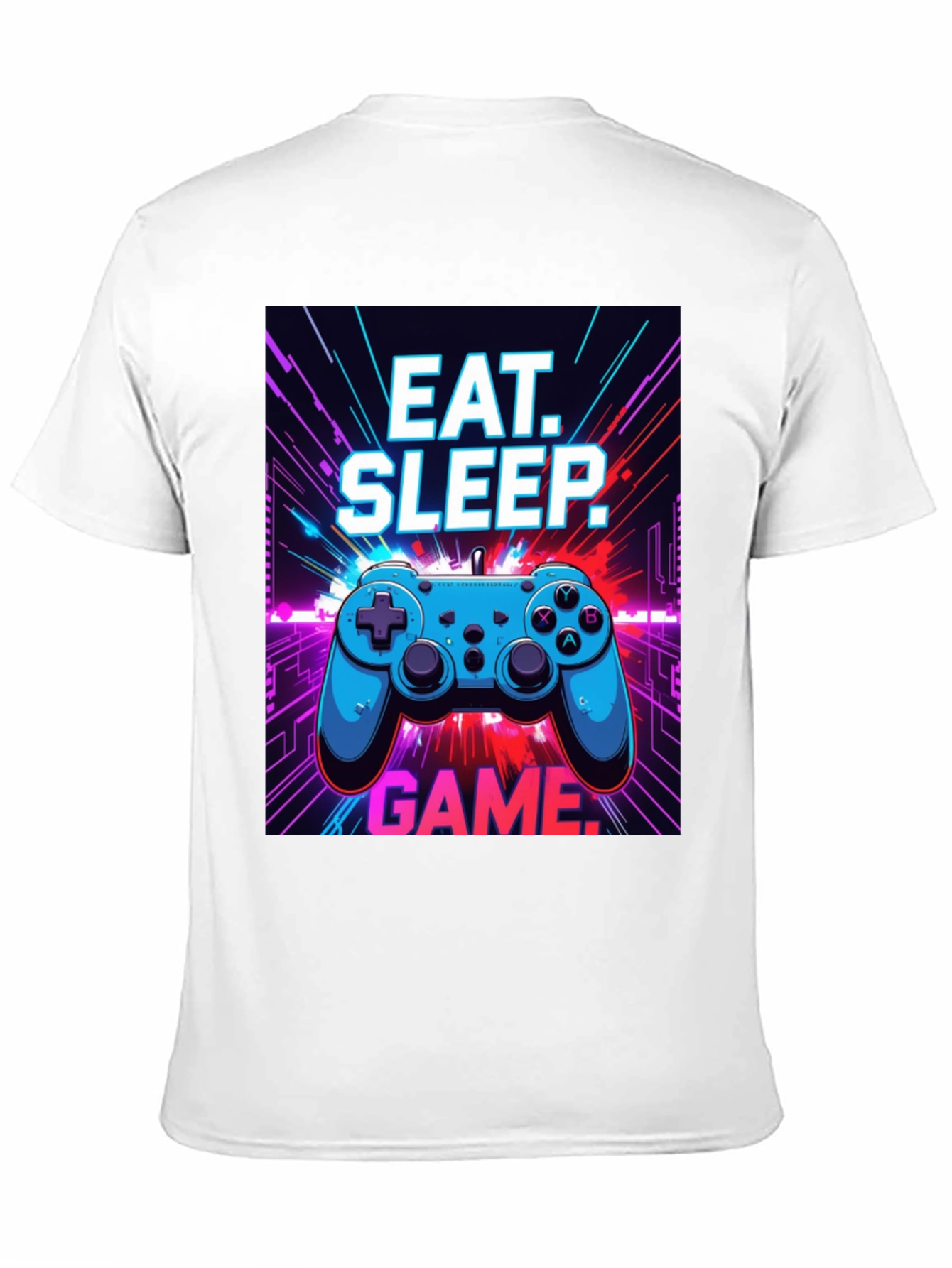 Eat Sleep Game T-Shirt - Gamer Style