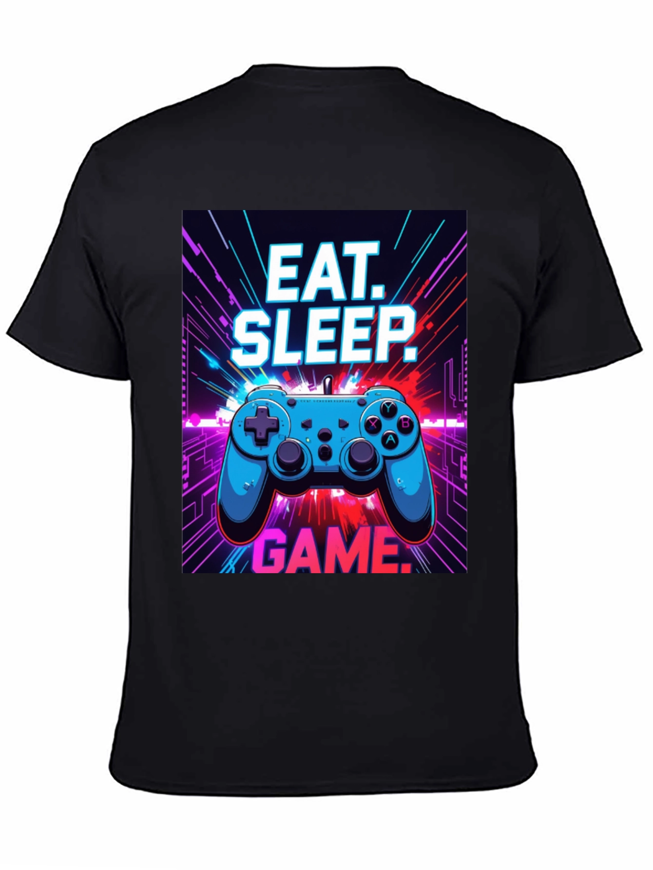 Eat Sleep Game T-Shirt - Gamer Style