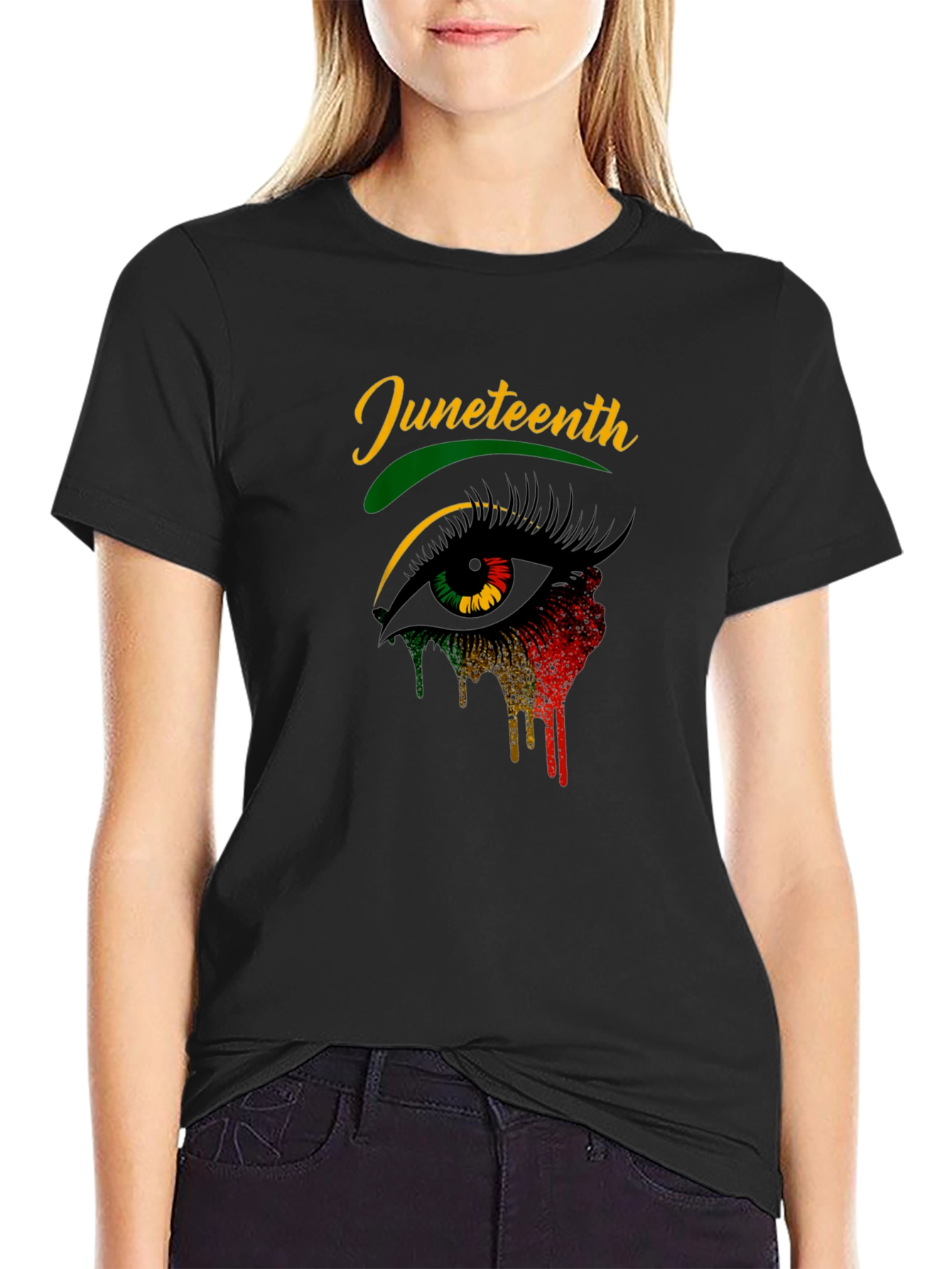 Juneteenth Eye T-Shirt - Celebrate Freedom!