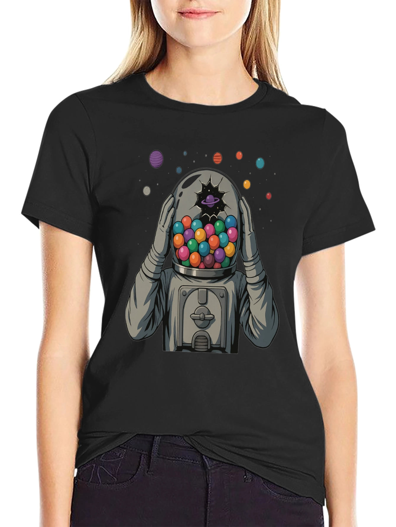 Astronaut Gumball Head Graphic Tee