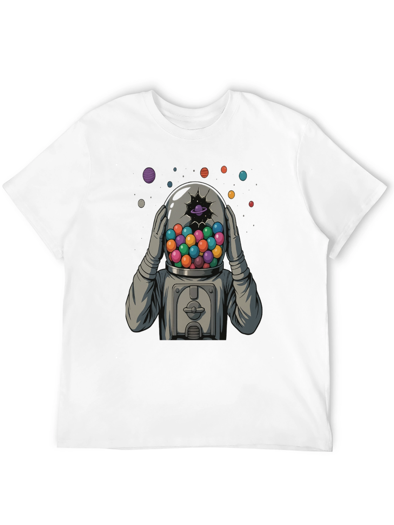 Astronaut Gumball Head Graphic Tee