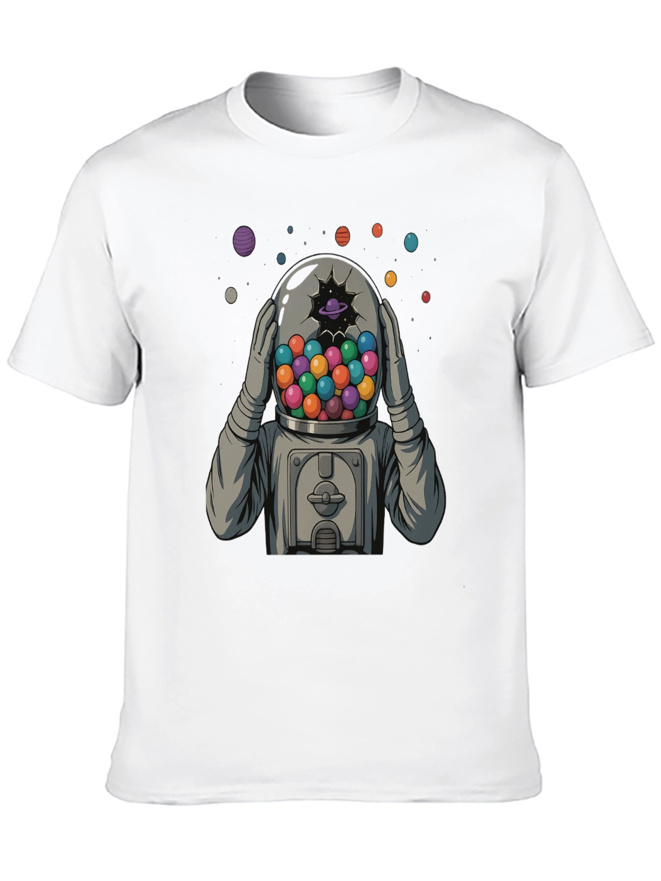 Astronaut Gumball Head Graphic Tee