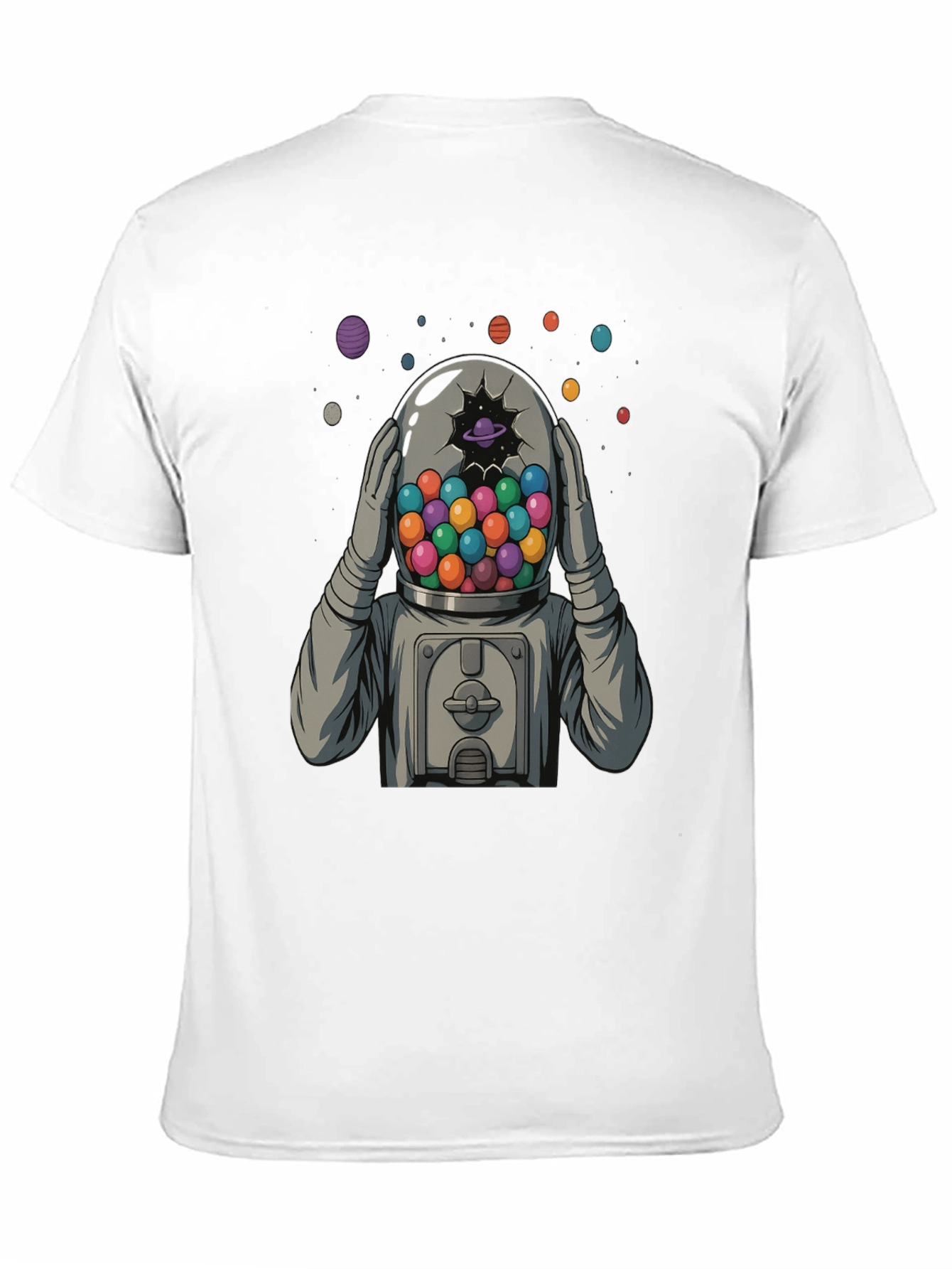 Astronaut Gumball Head Graphic Tee