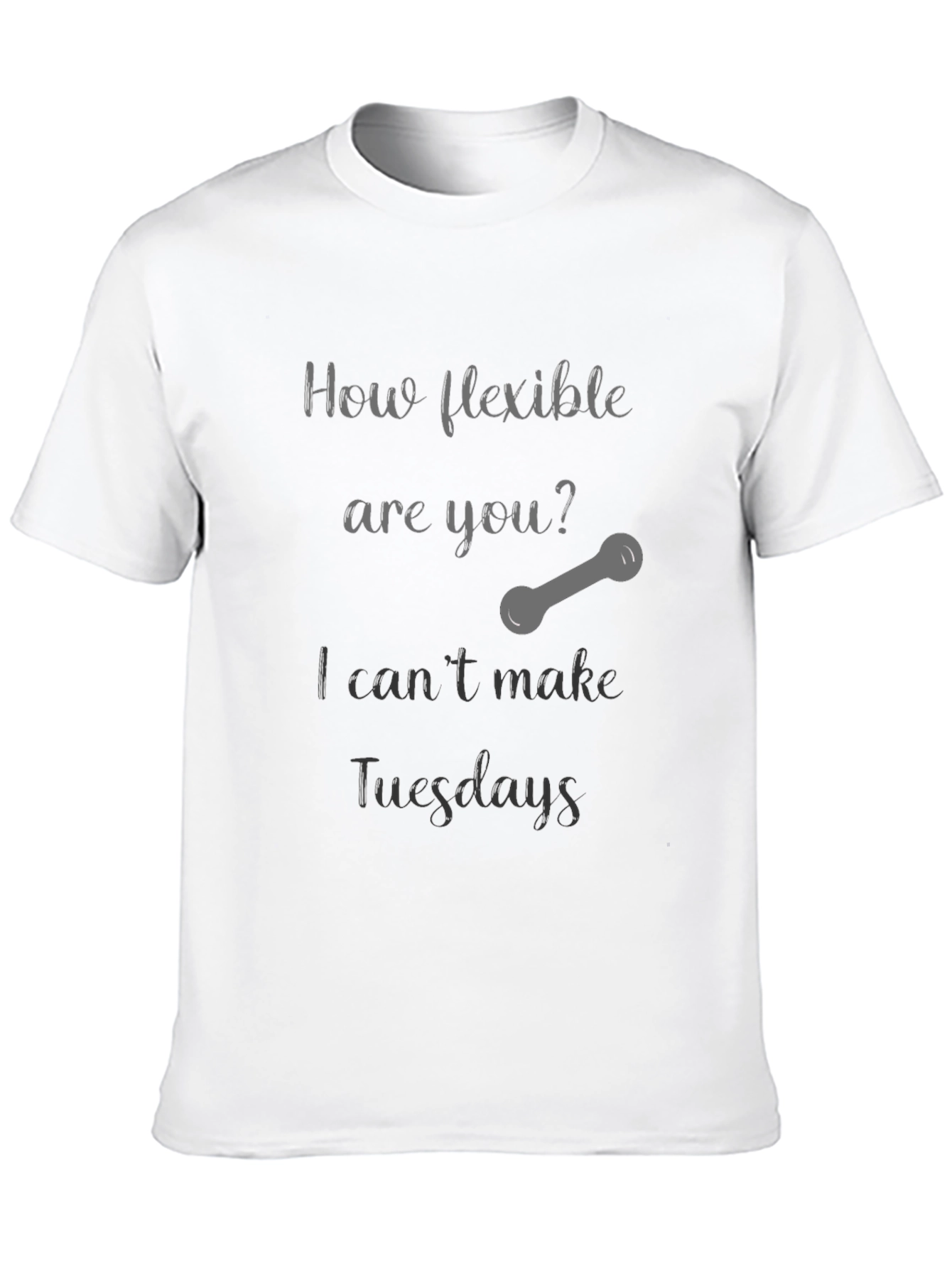 Funny Workout T-Shirt - How Flexible Are You?