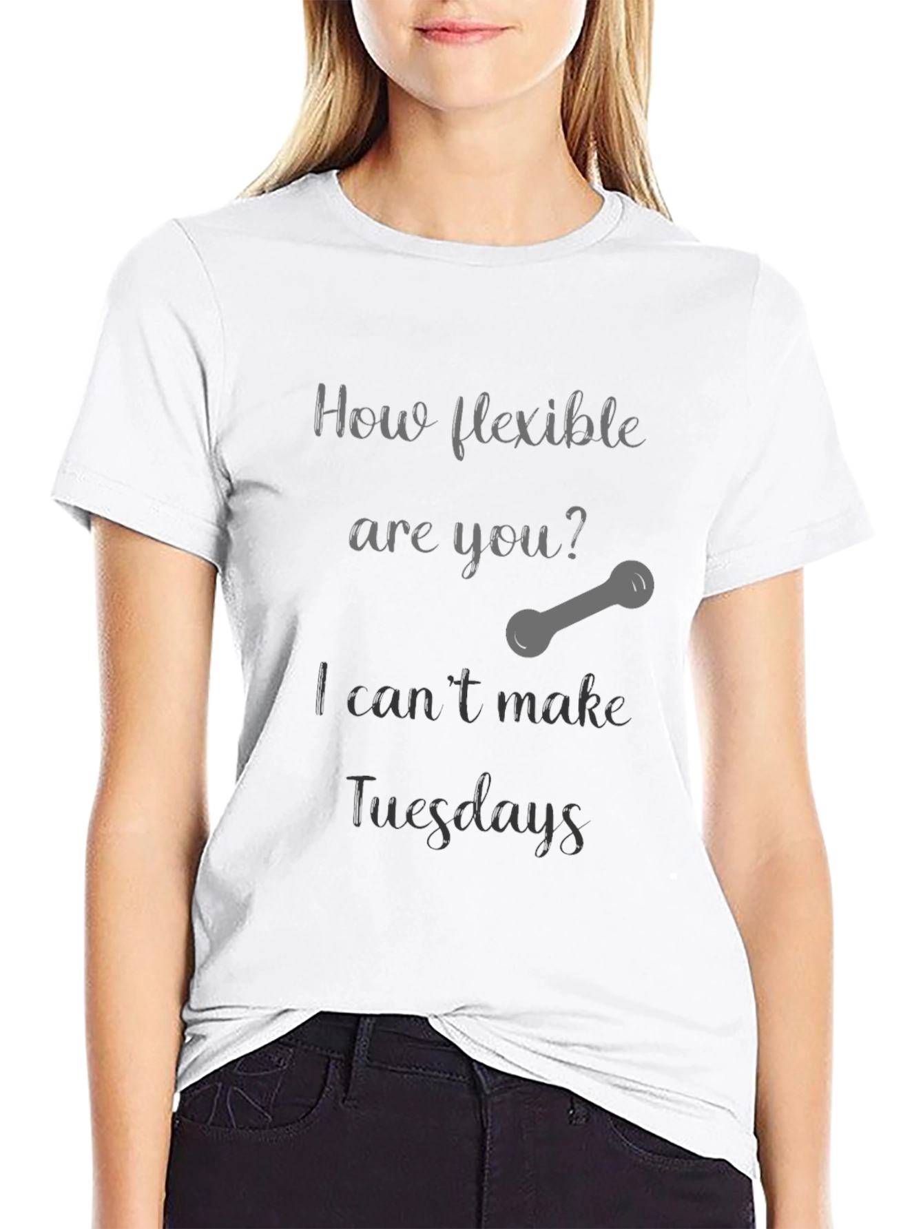 Funny Workout T-Shirt - How Flexible Are You?