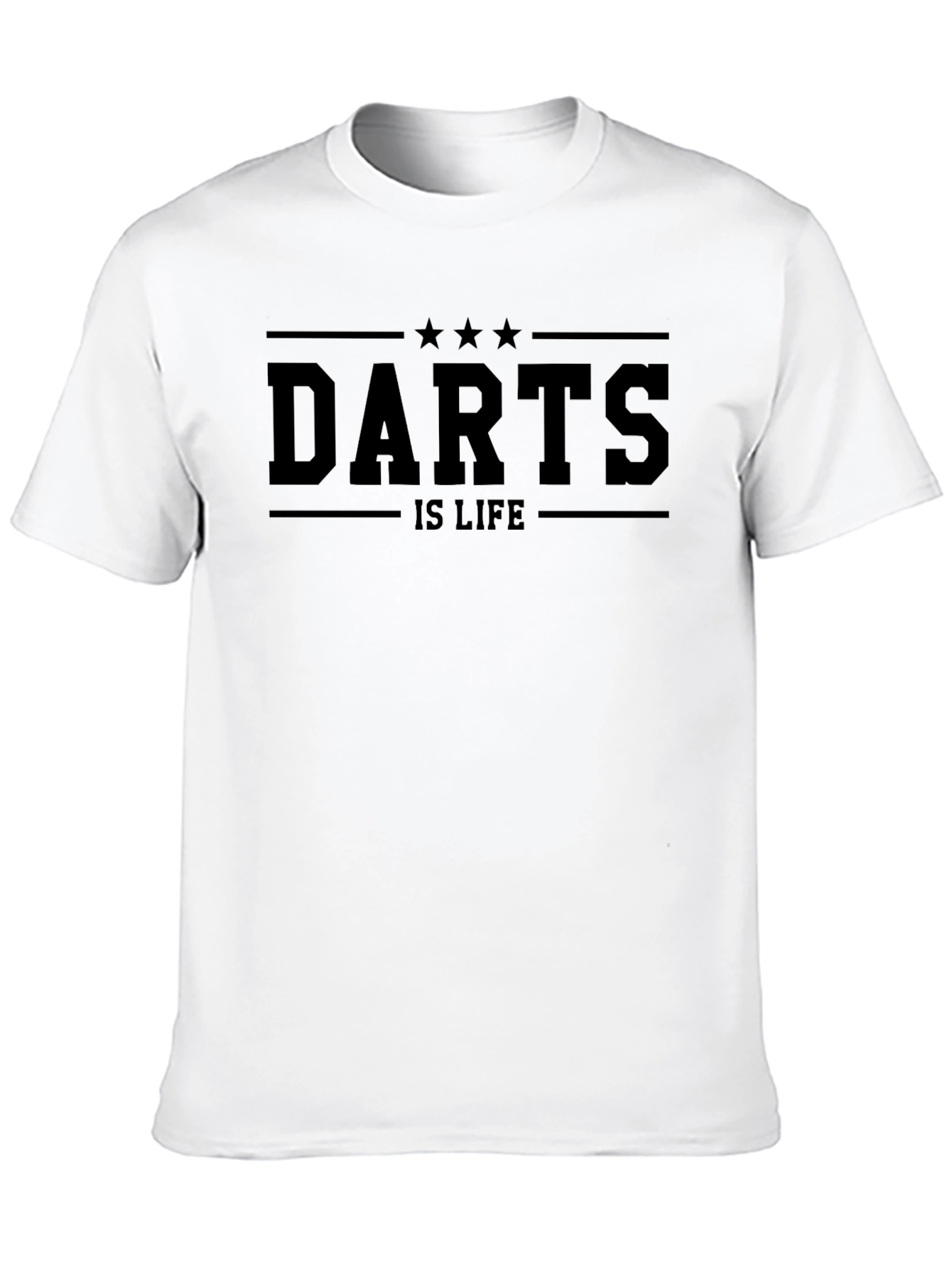 Darts Is Life Graphic Tee - Soft Cotton Blend