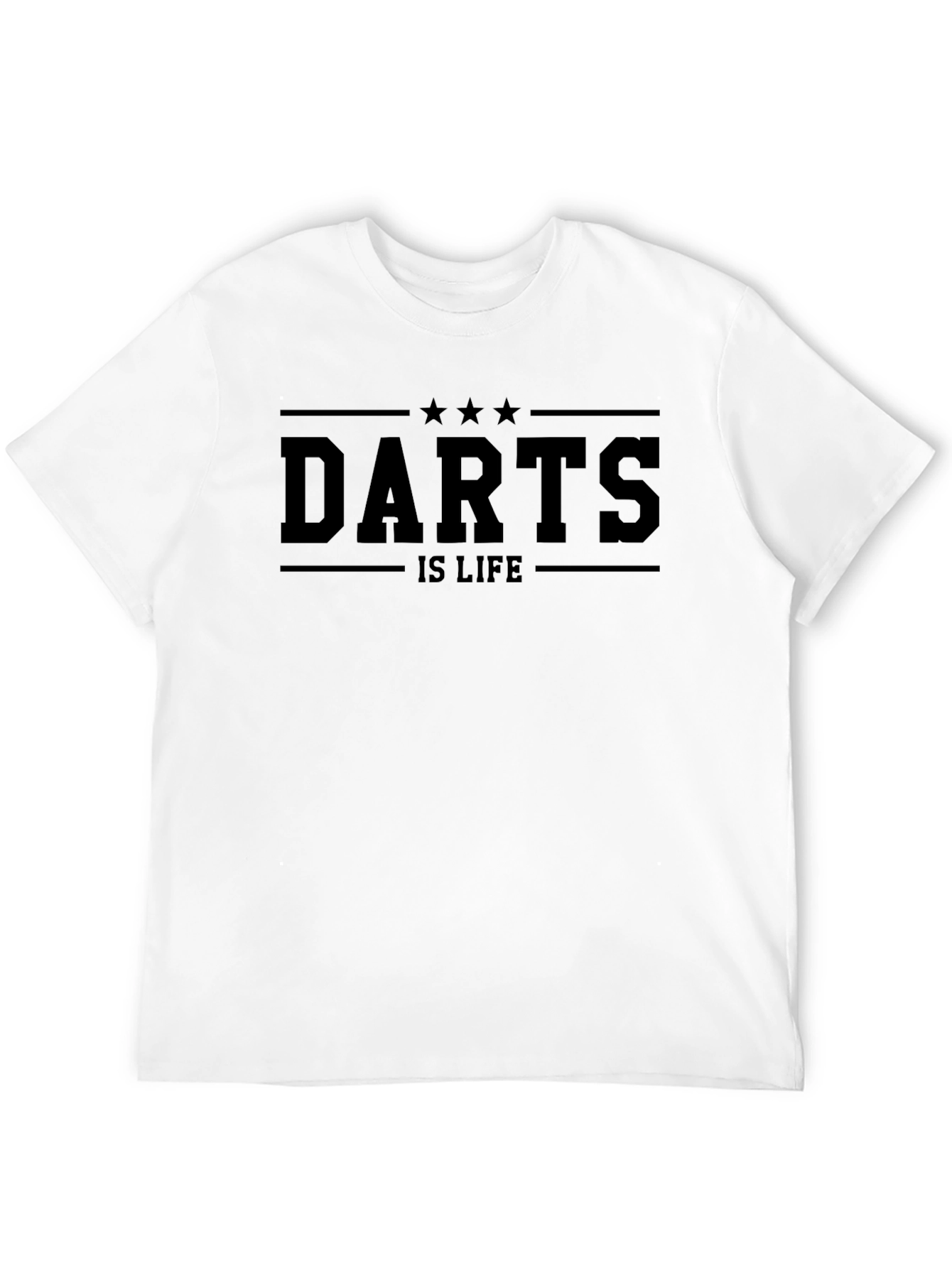 Darts Is Life Graphic Tee - Soft Cotton Blend