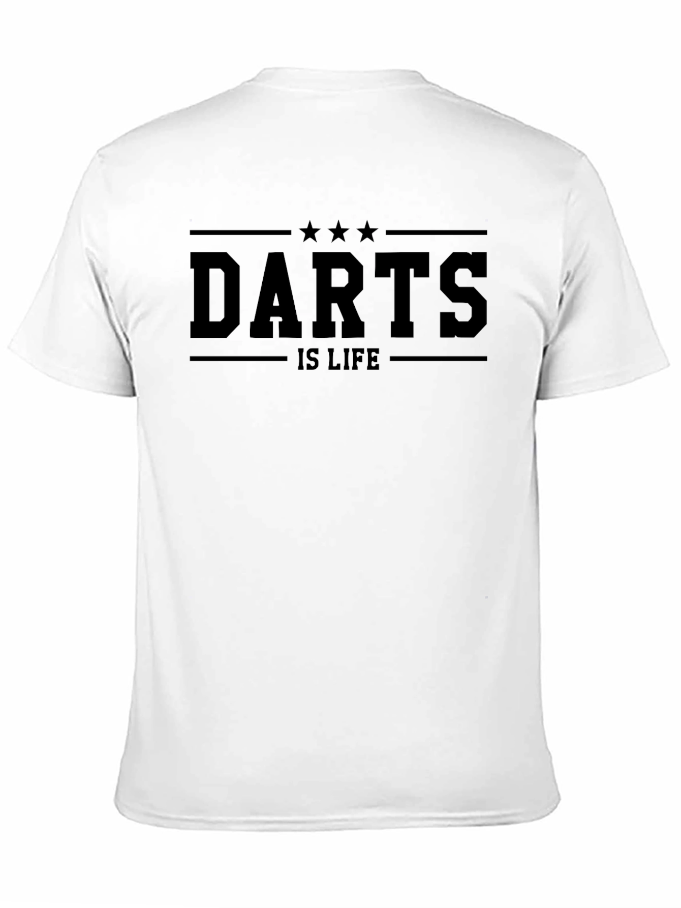 Darts Is Life Graphic Tee - Soft Cotton Blend