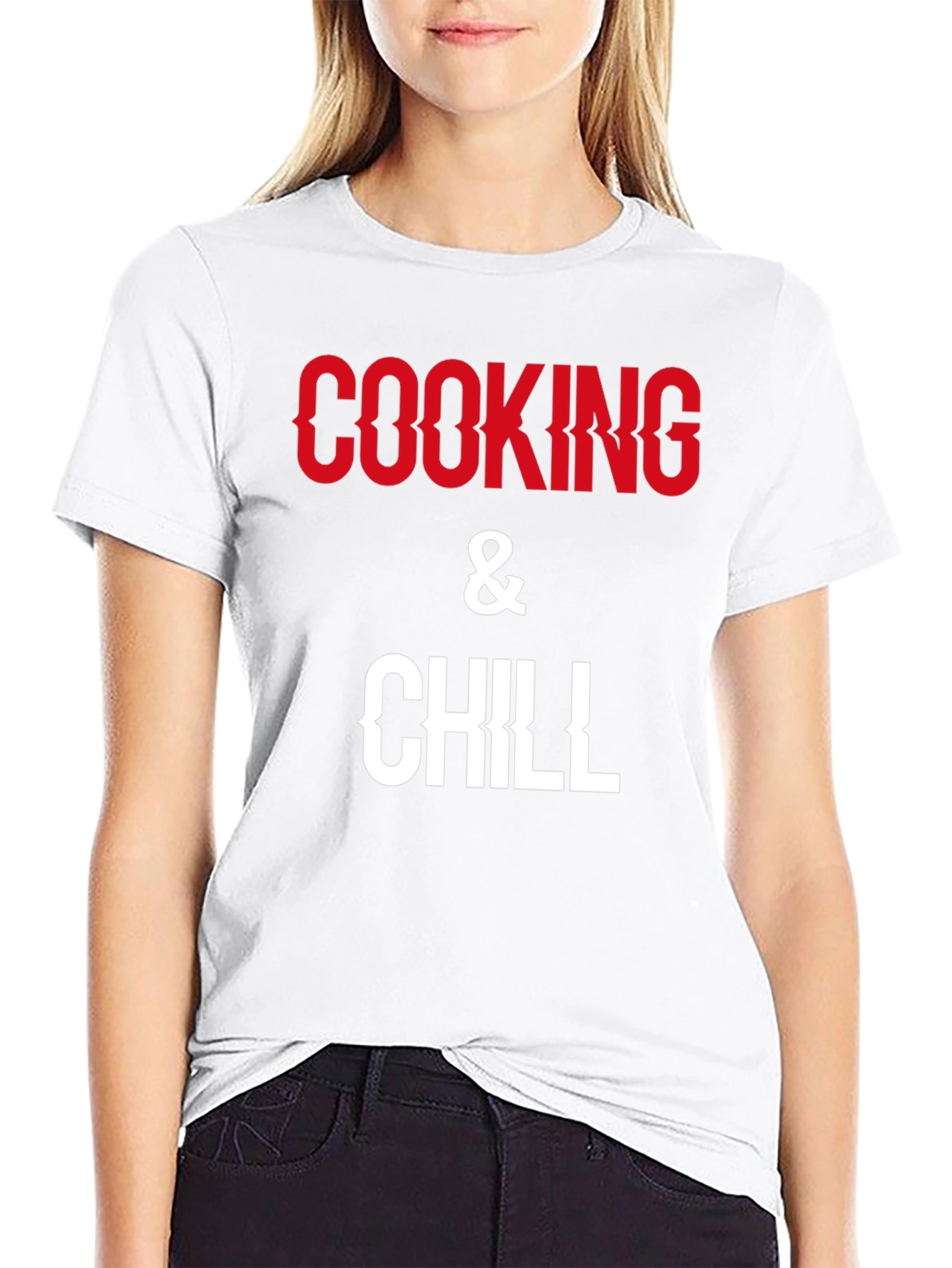Cooking & Chill Graphic Tee - Black
