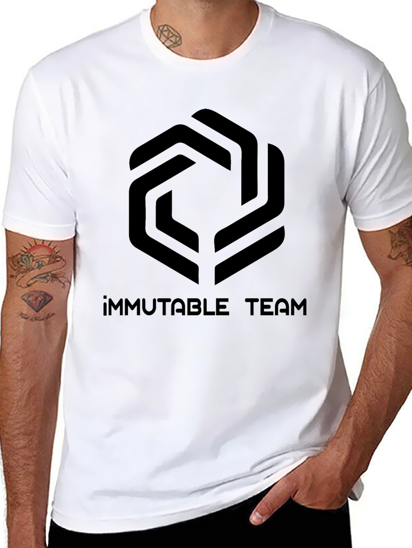 Immutable Team Black T-Shirt