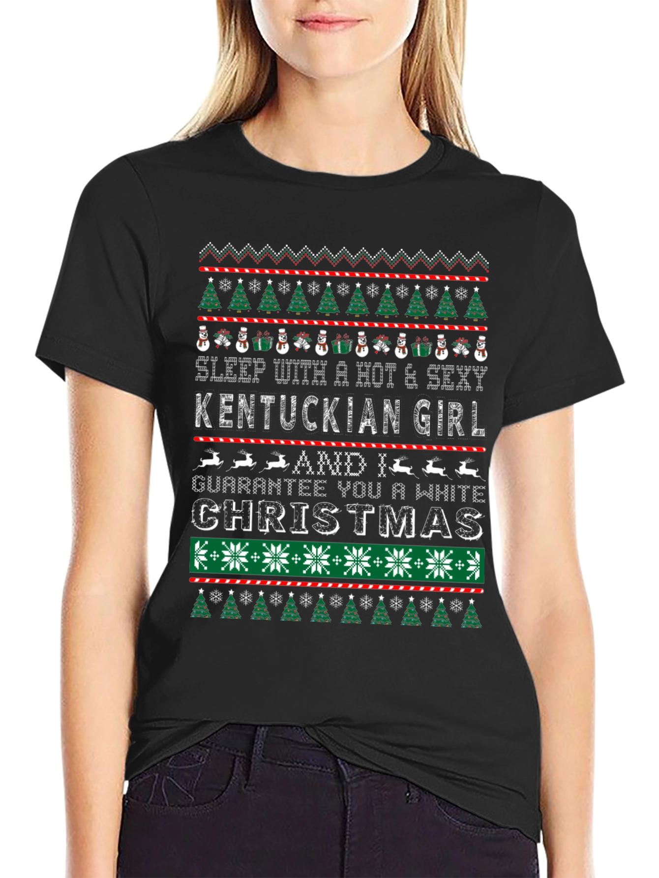 Kentucky Girl Christmas T-Shirt