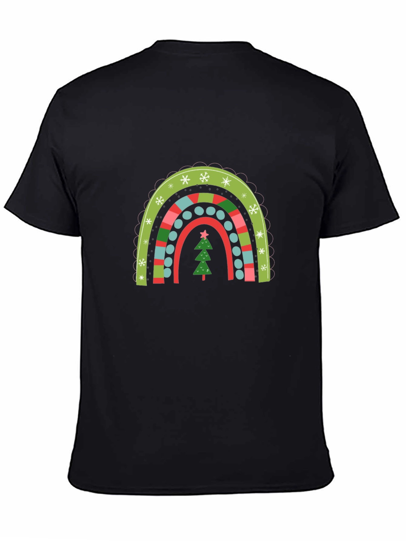 Festive Christmas Rainbow T-Shirt