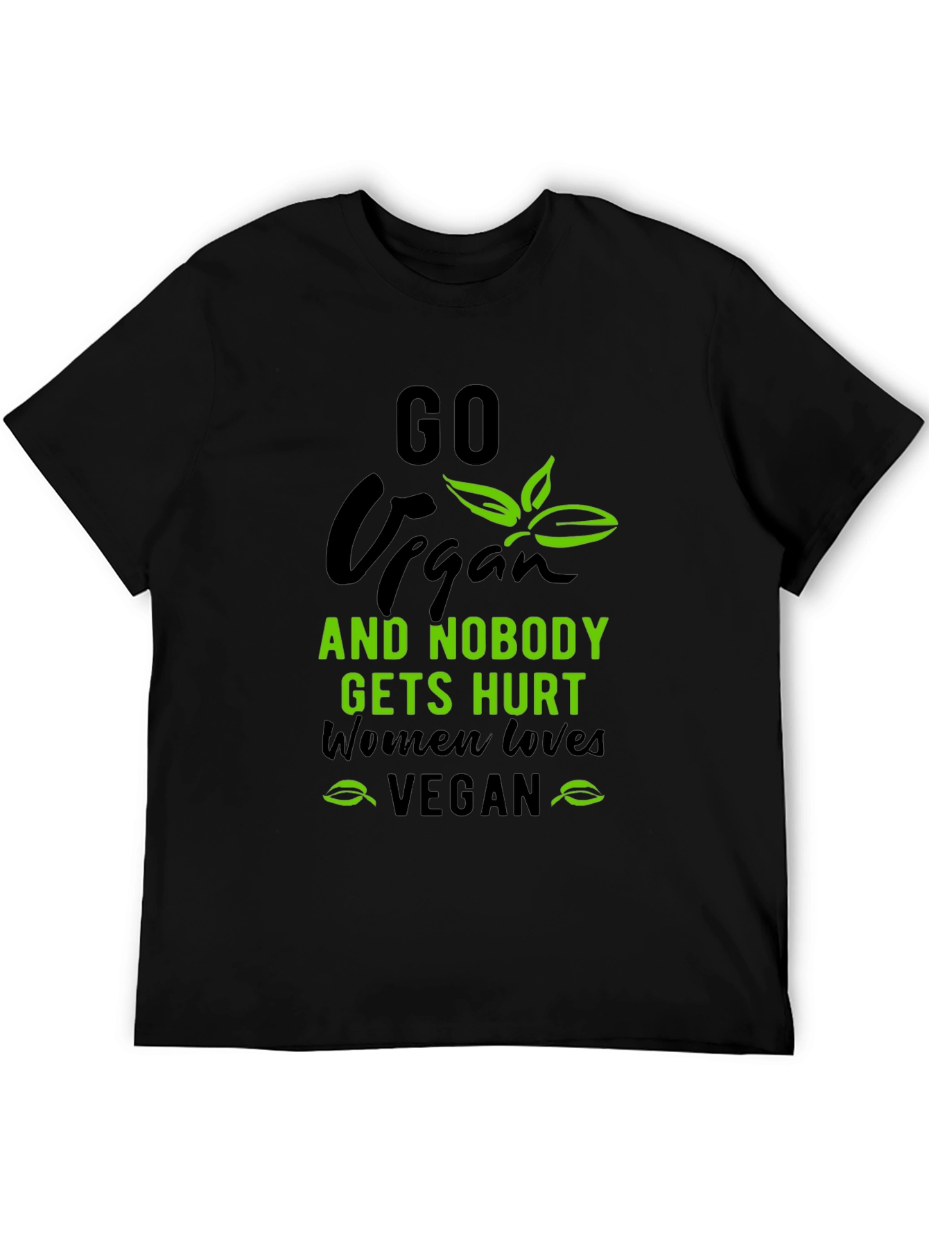 Go Vegan T-Shirt - Animal Lover Tee