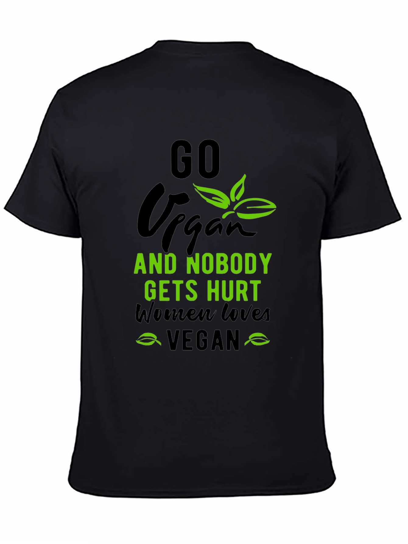 Go Vegan T-Shirt - Animal Lover Tee