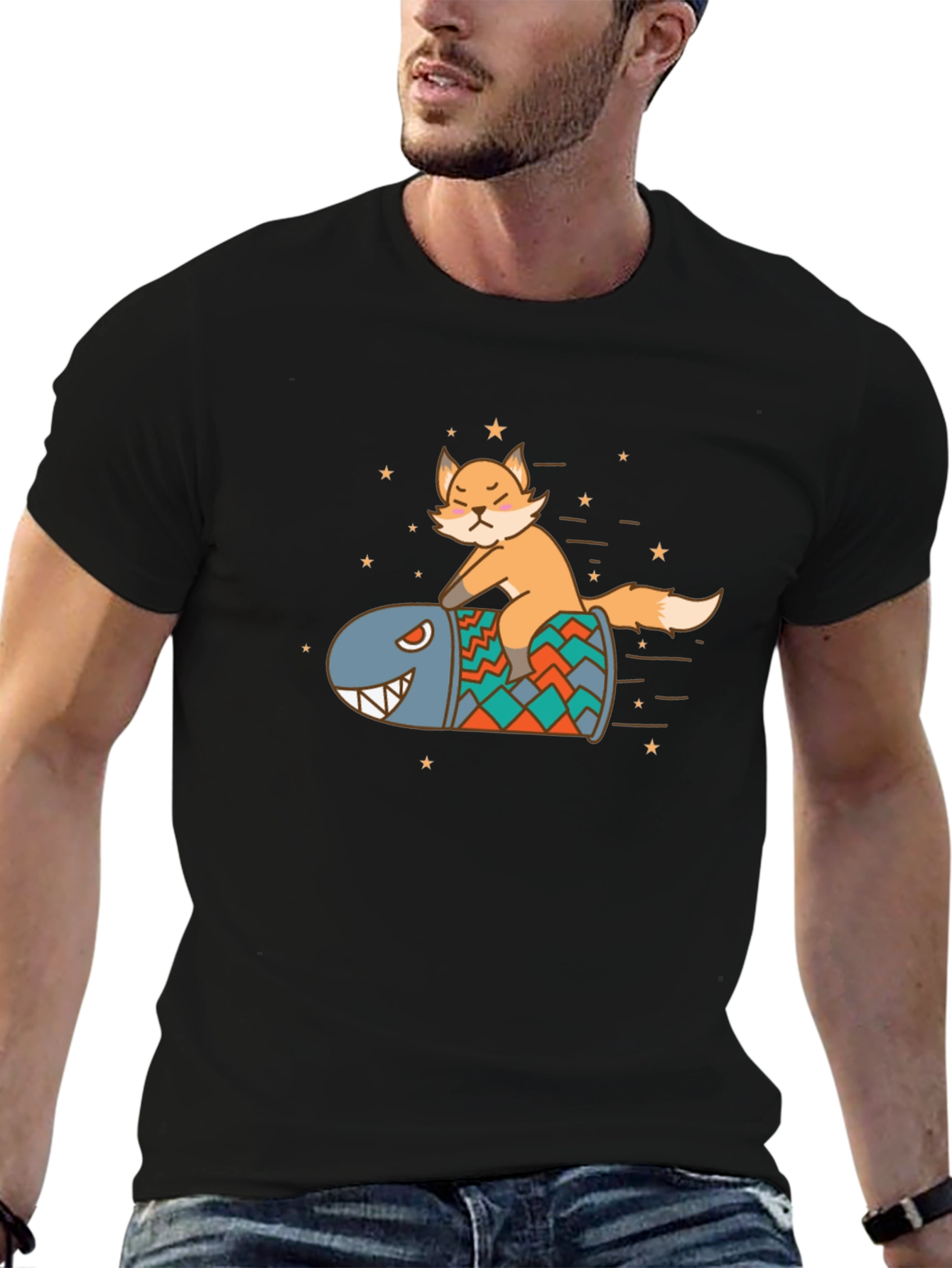 Fox Riding Bullet T-Shirt