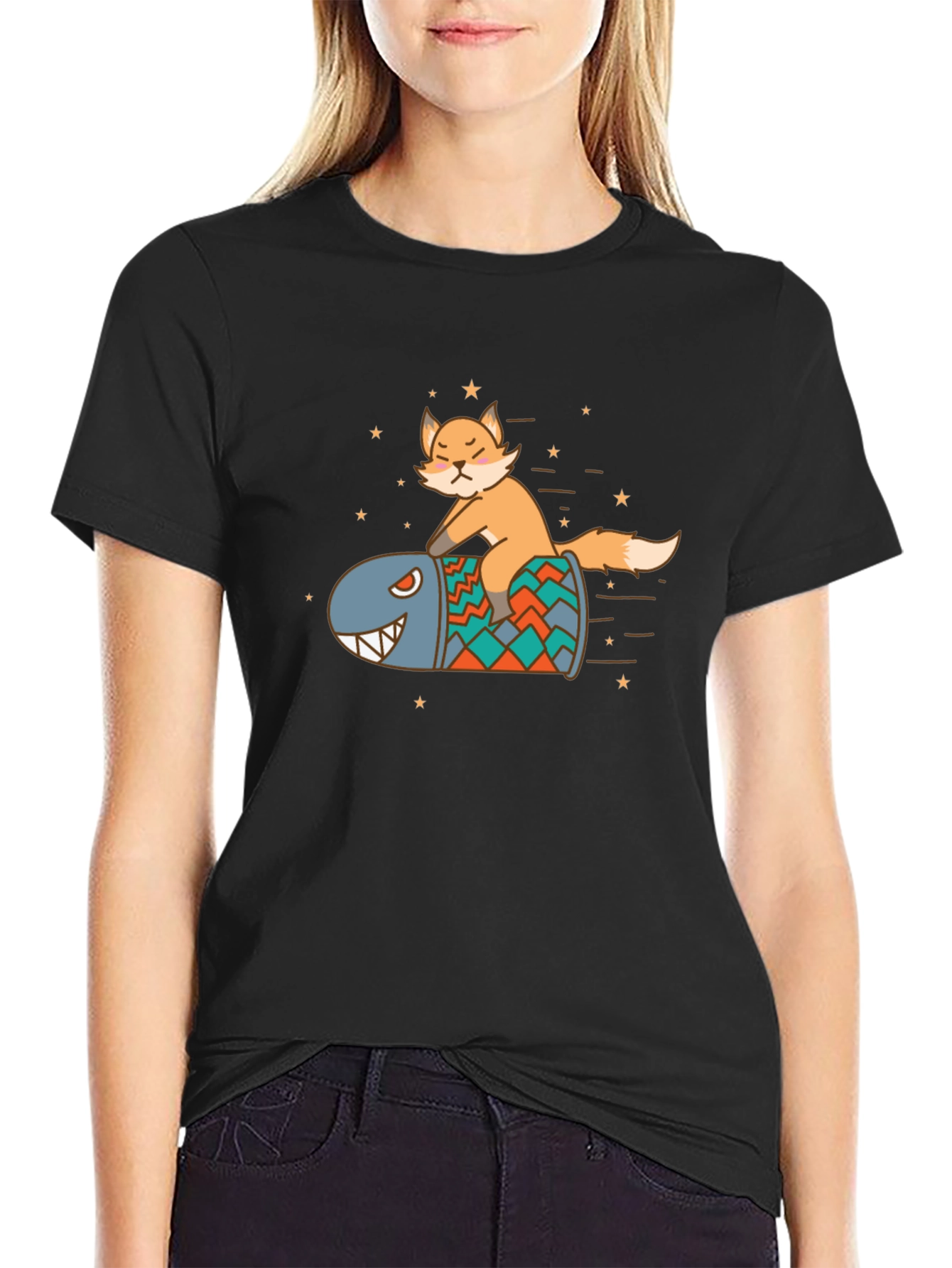 Fox Riding Bullet T-Shirt