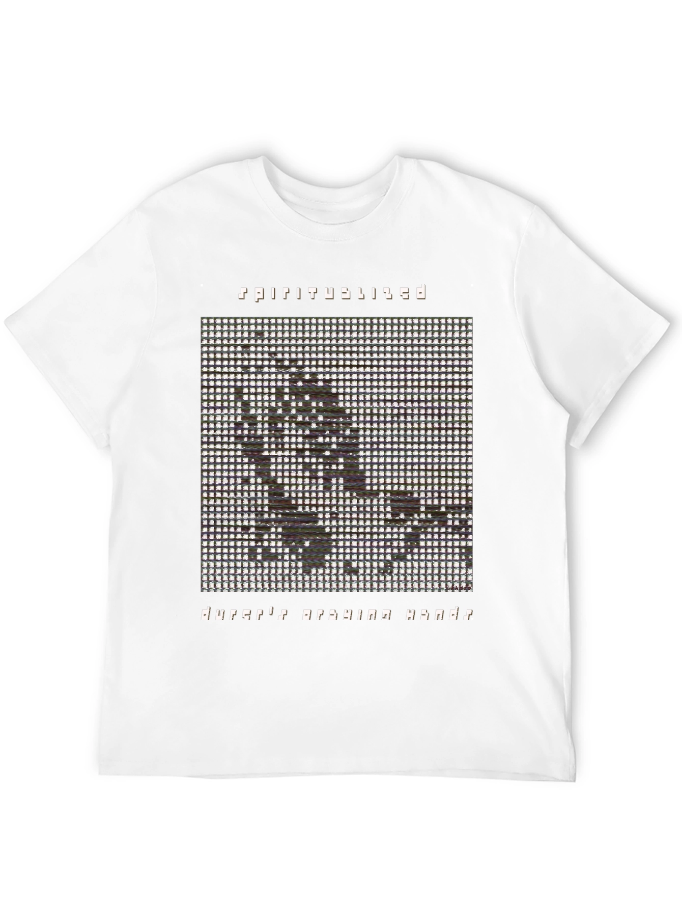 Spiritualized Durers Praying Hands Black T-Shirt