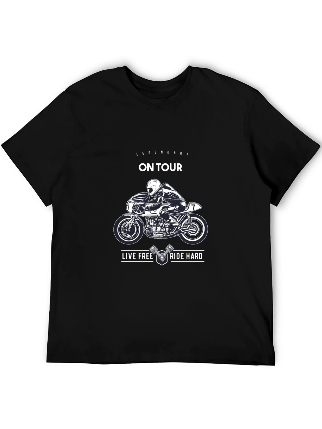 Legendary On Tour Motorcycle Graphic T-Shirt