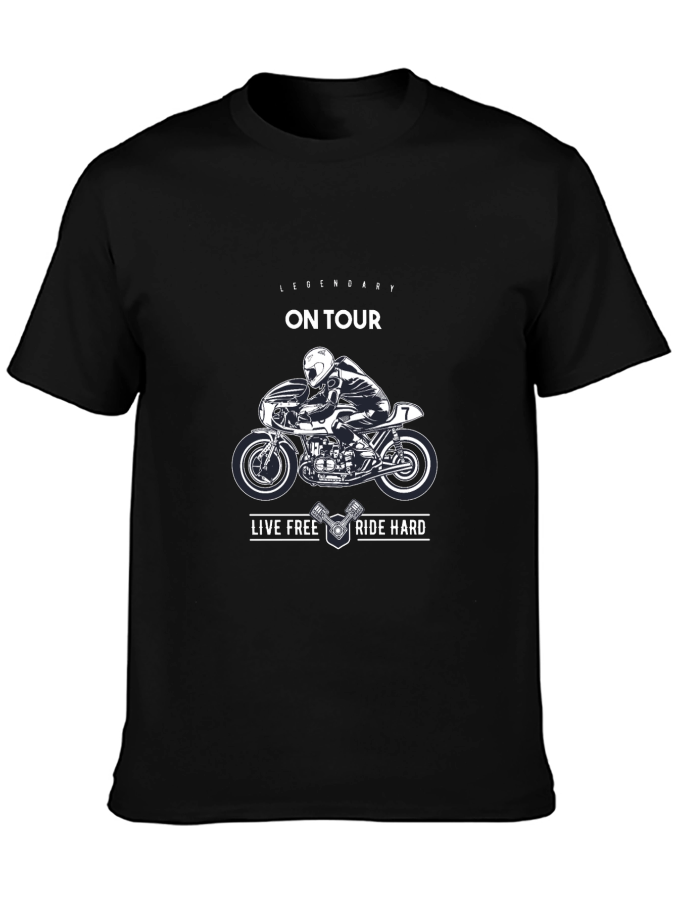 Legendary On Tour Motorcycle Graphic T-Shirt