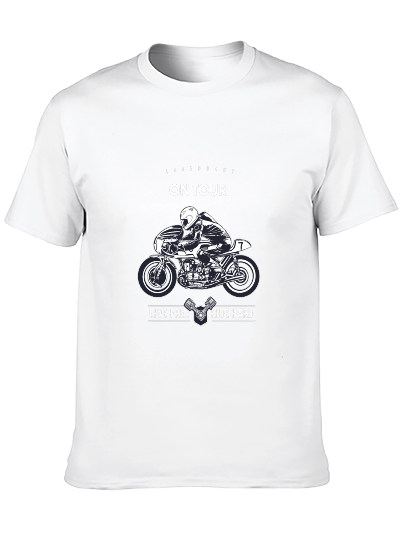 Legendary On Tour Motorcycle Graphic T-Shirt