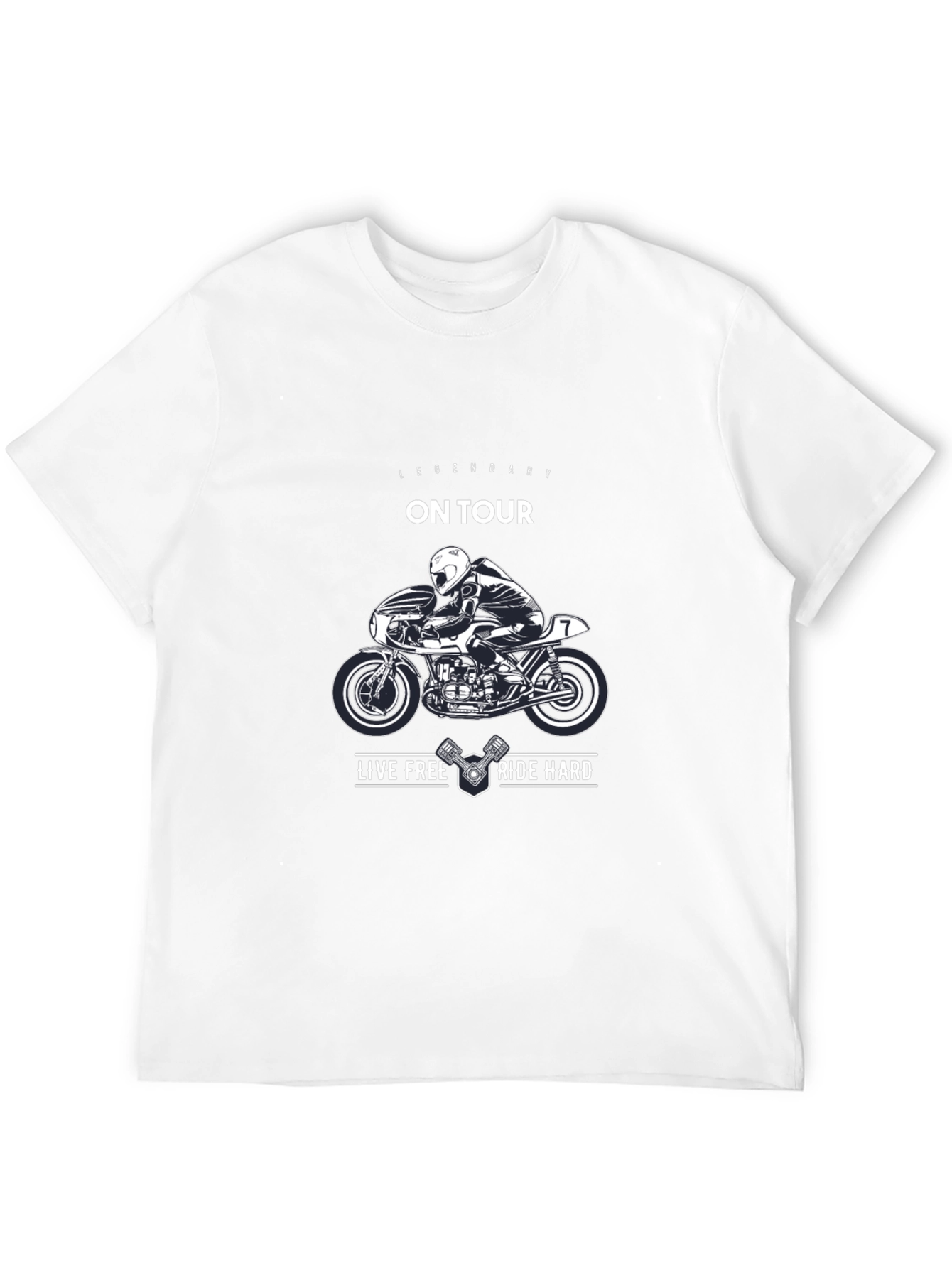 Legendary On Tour Motorcycle Graphic T-Shirt