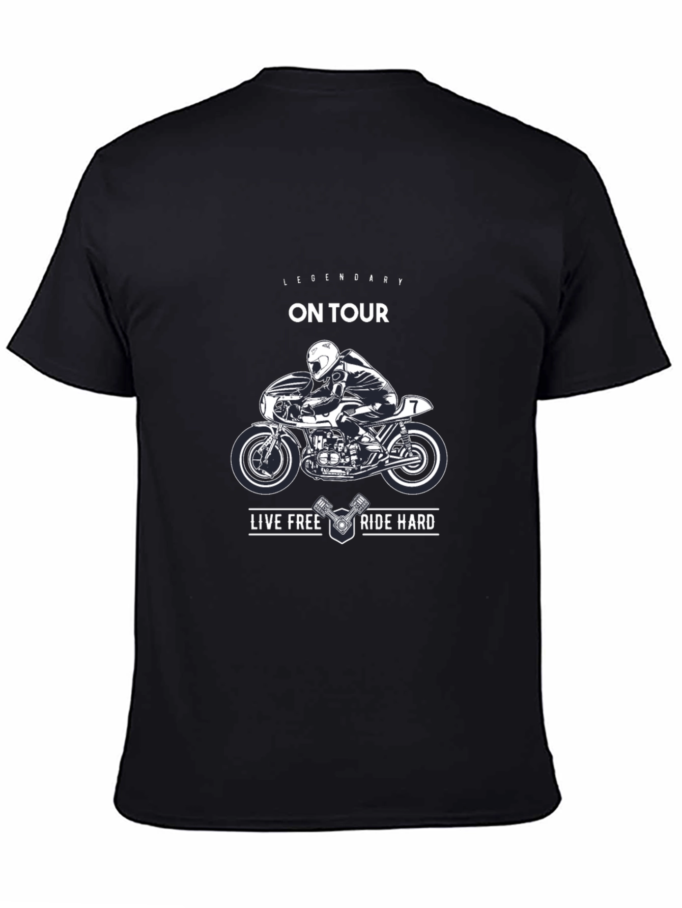 Legendary On Tour Motorcycle Graphic T-Shirt