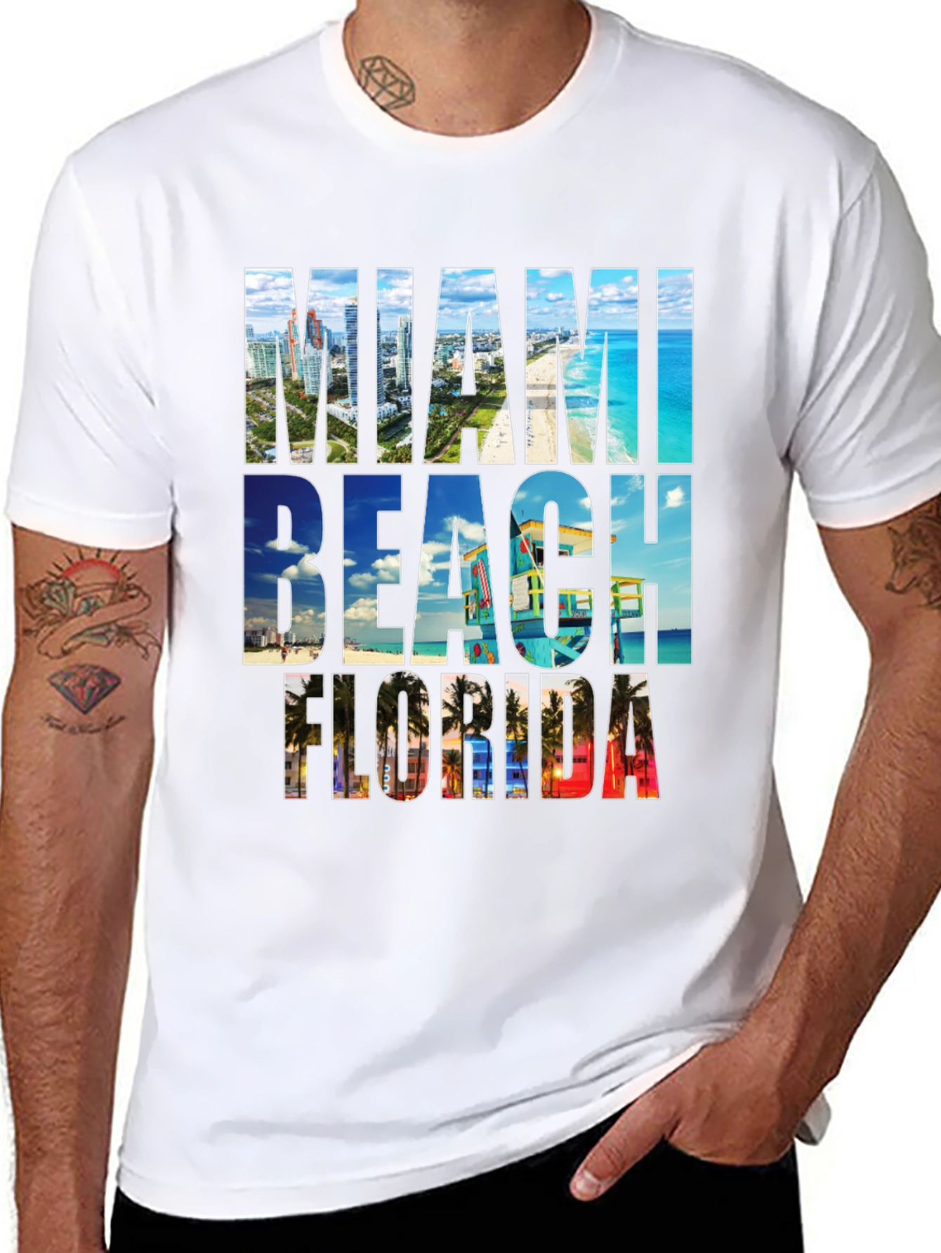Miami Beach Florida Graphic Tee