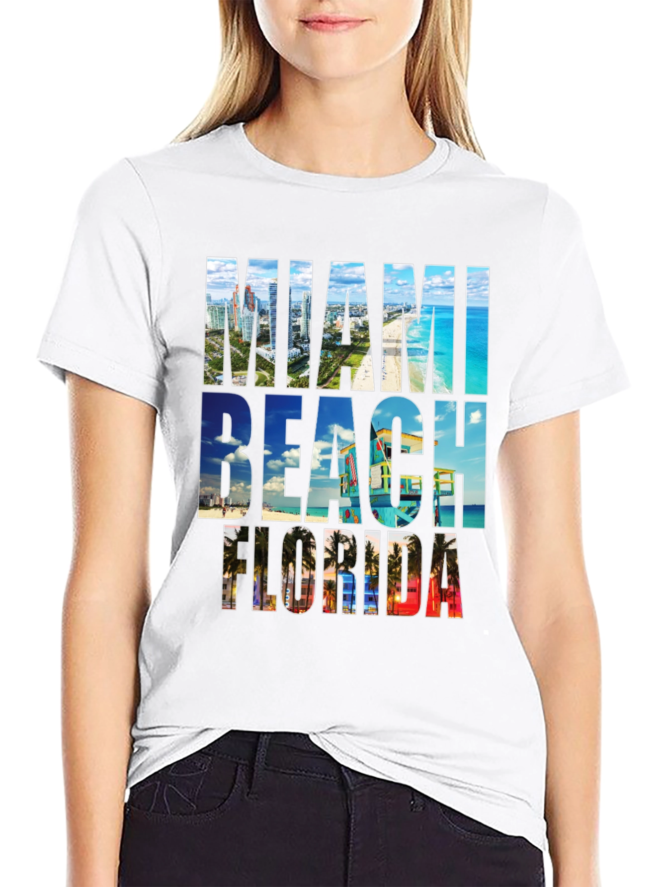 Miami Beach Florida Graphic Tee