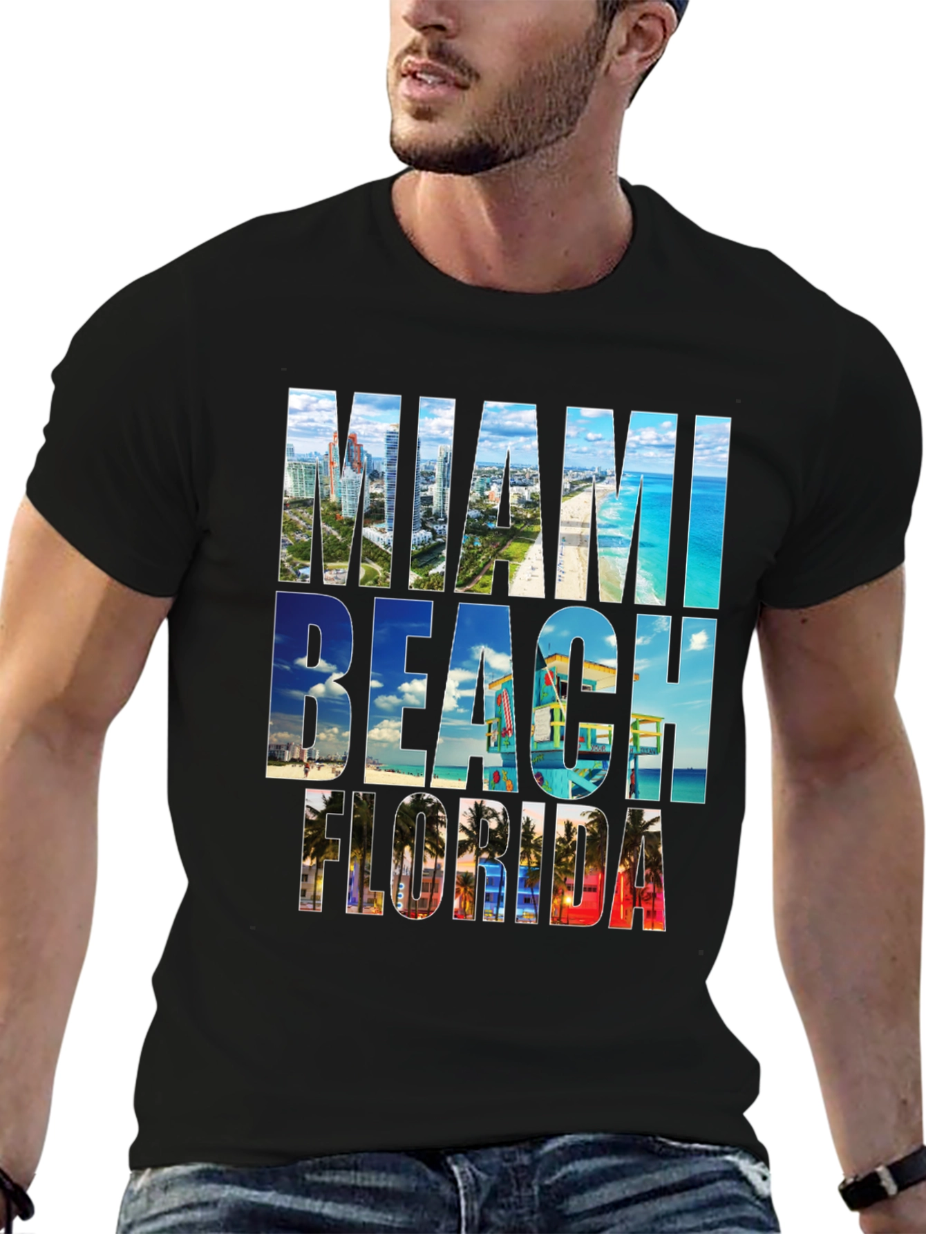 Miami Beach Florida Graphic Tee