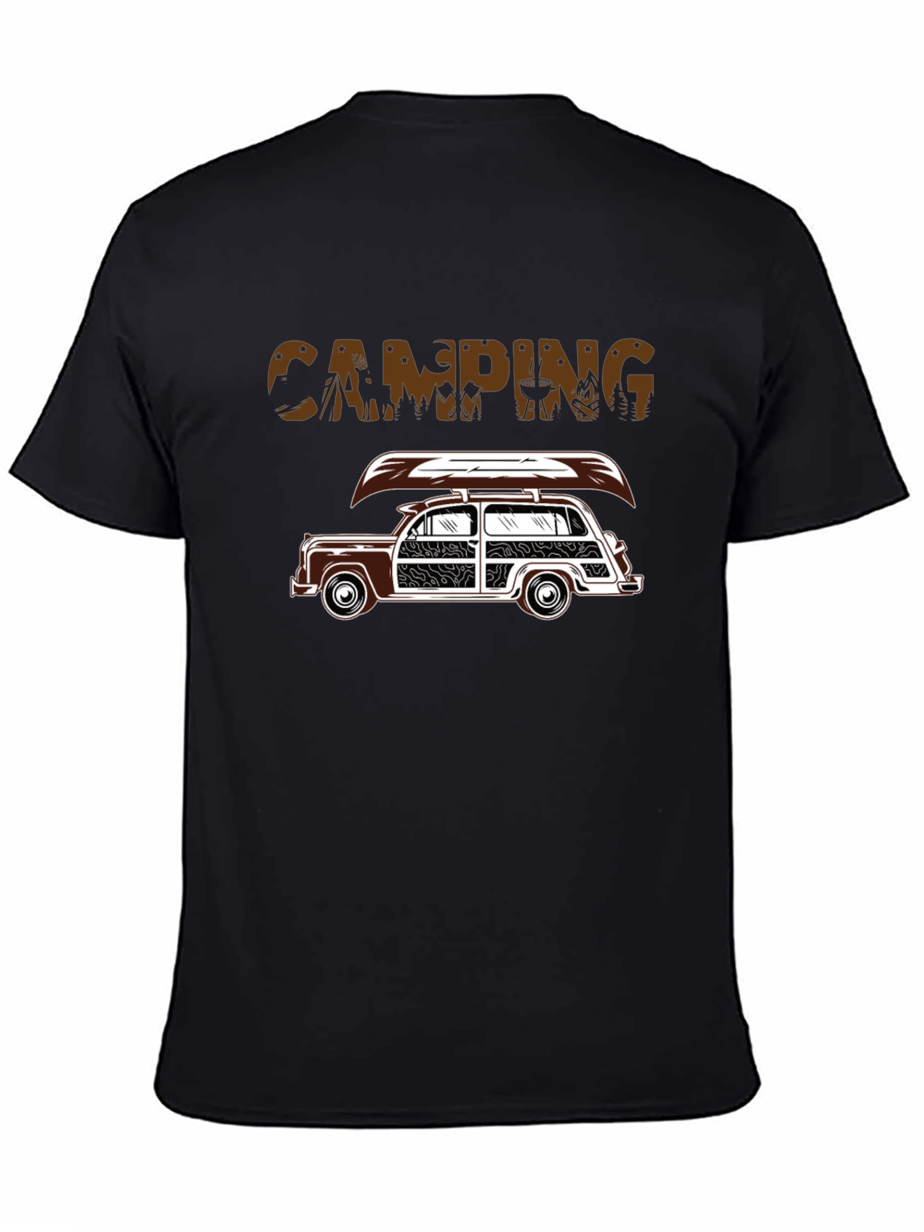 Camping Car T-Shirt - Adventure Ready Style