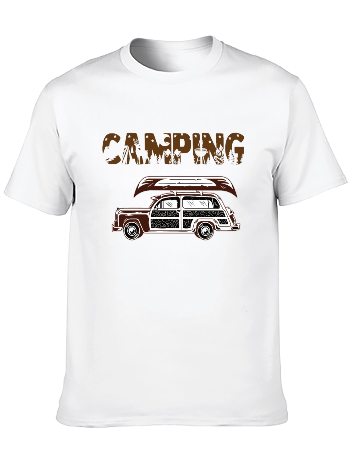Camping Car T-Shirt - Adventure Ready Style