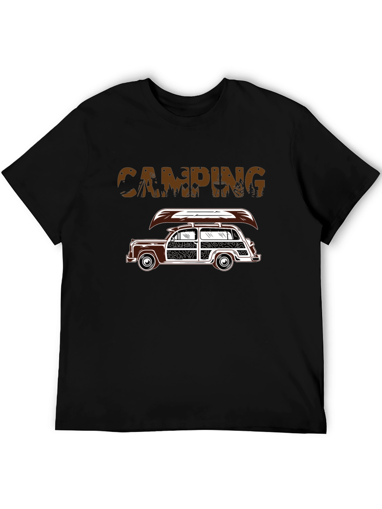 Camping Car T-Shirt - Adventure Ready Style