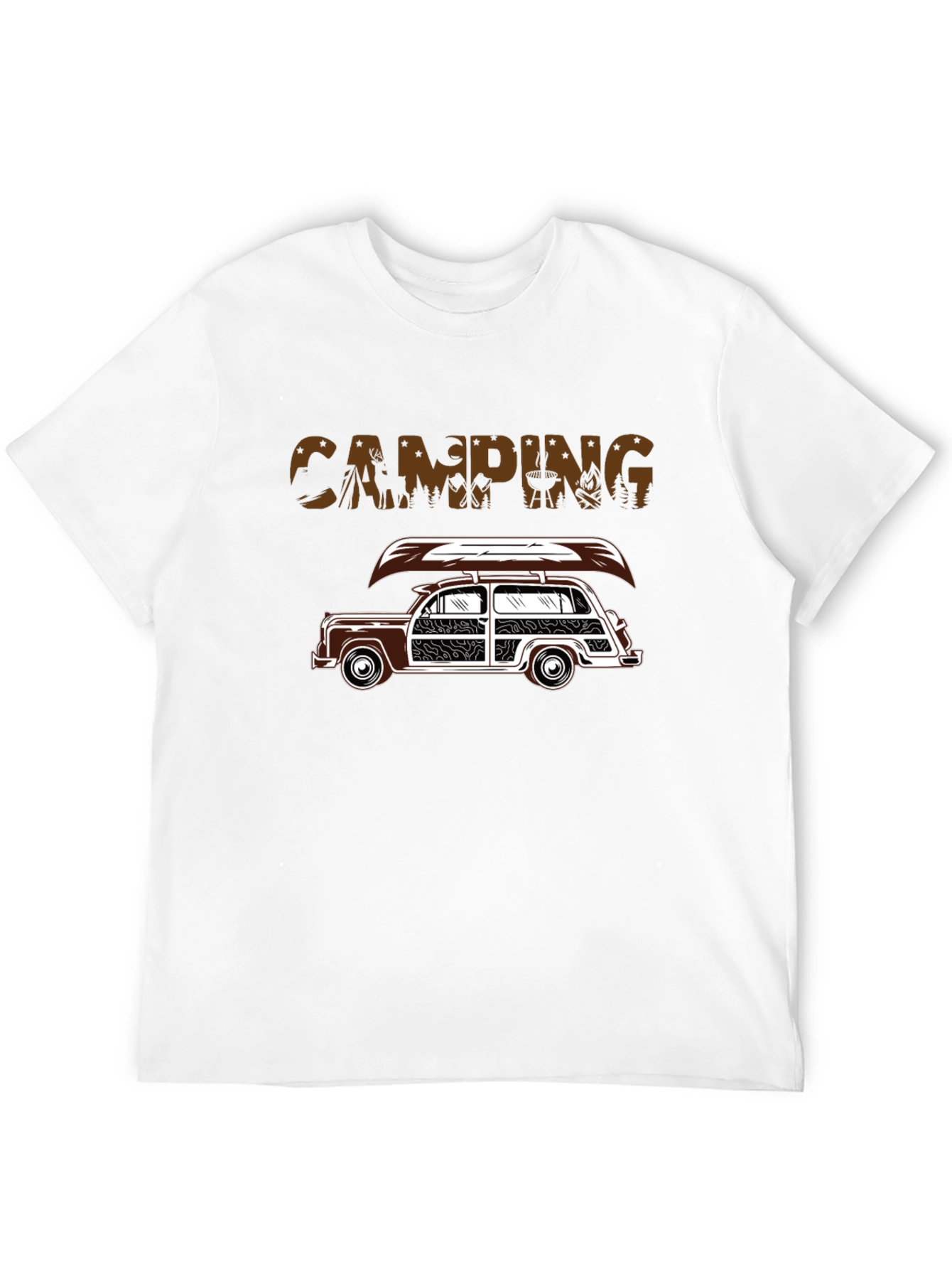 Camping Car T-Shirt - Adventure Ready Style