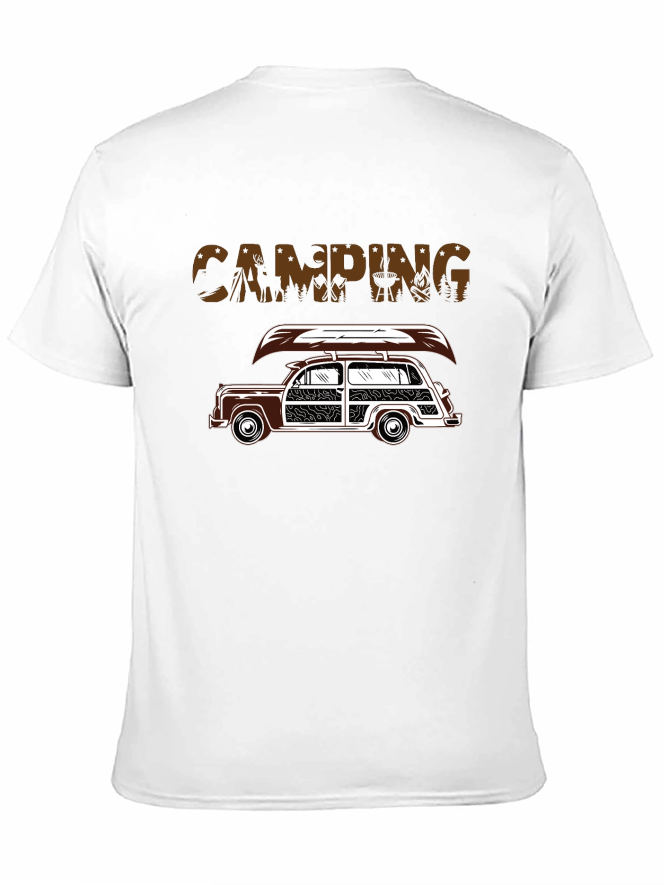 Camping Car T-Shirt - Adventure Ready Style