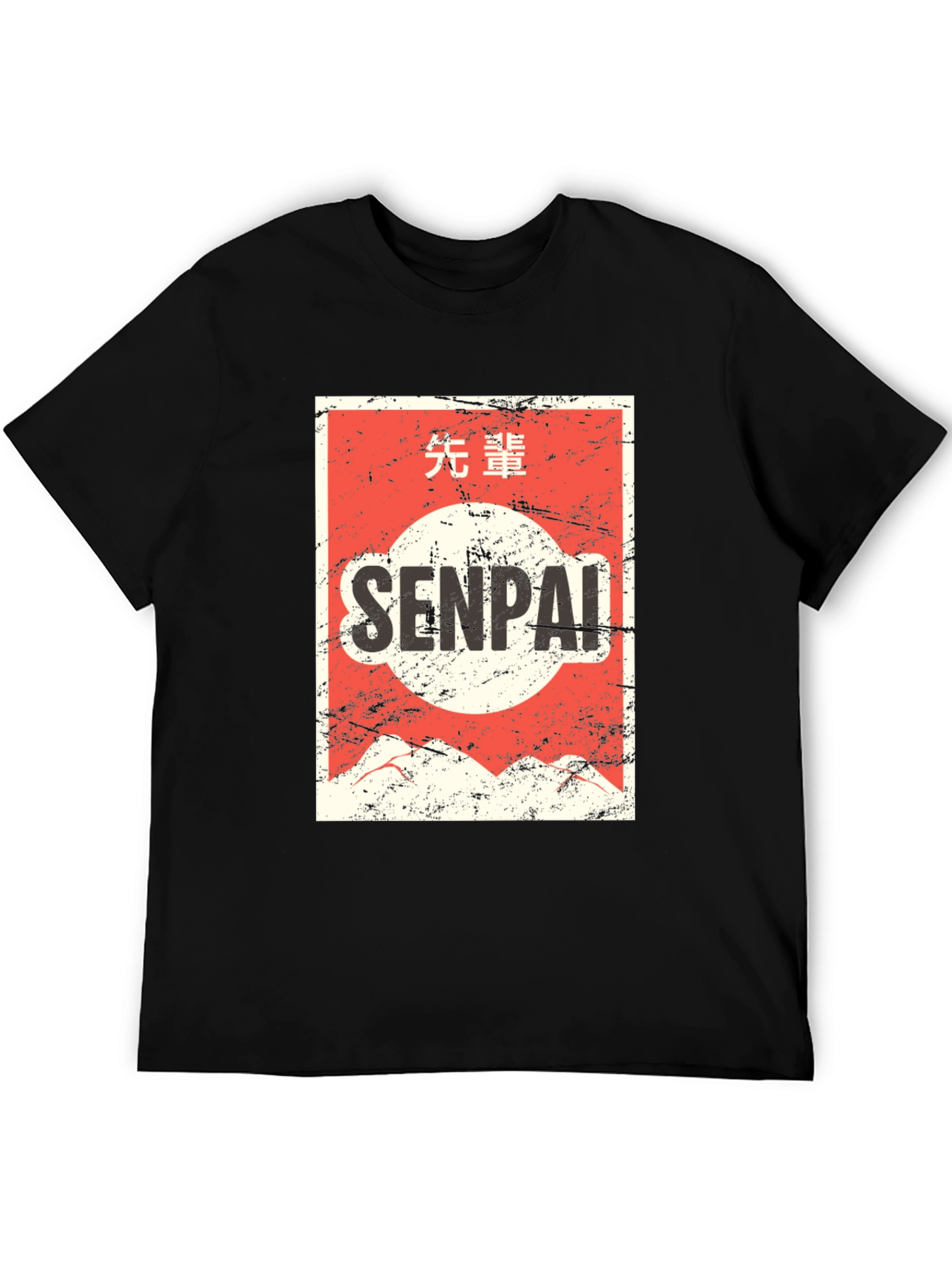 Senpai Graphic T-Shirt - Anime Style