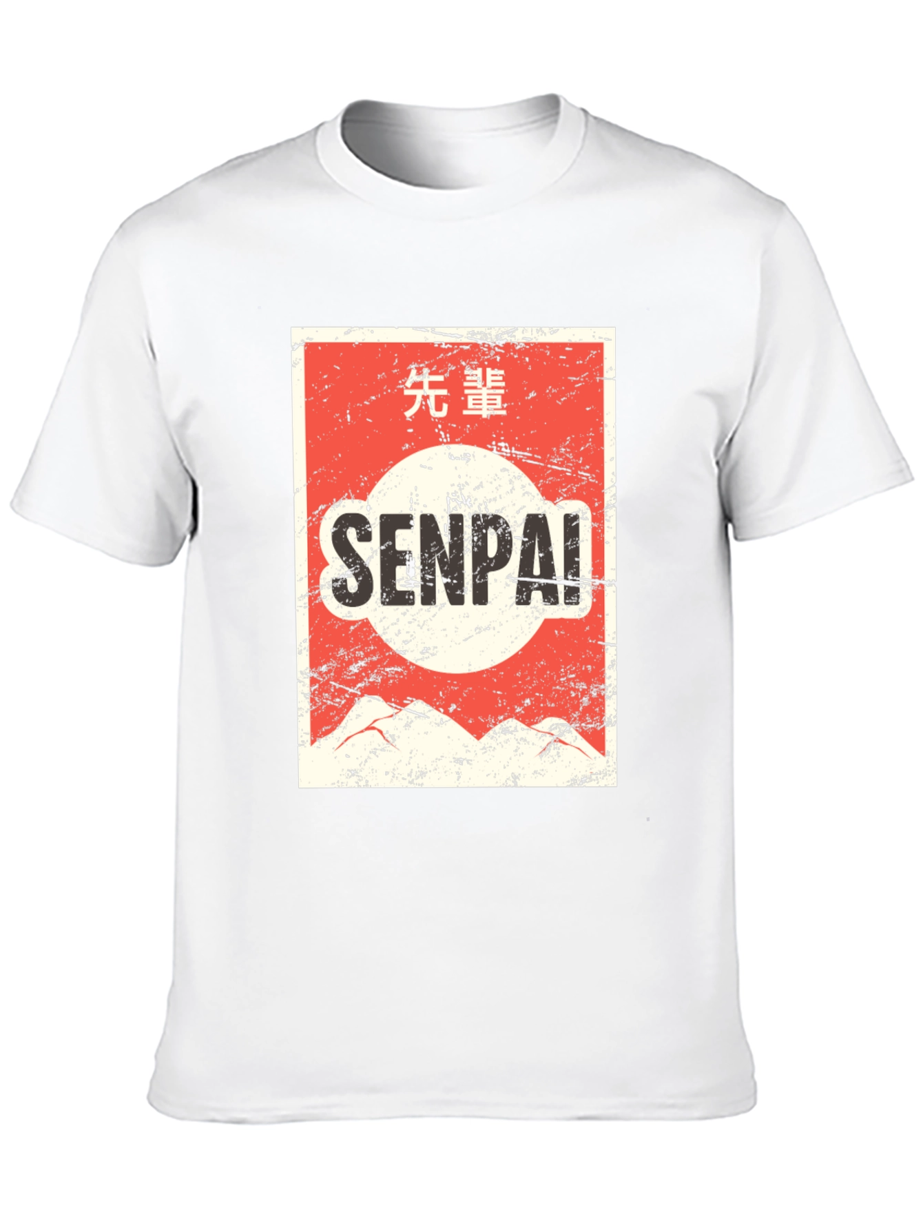 Senpai Graphic T-Shirt - Anime Style