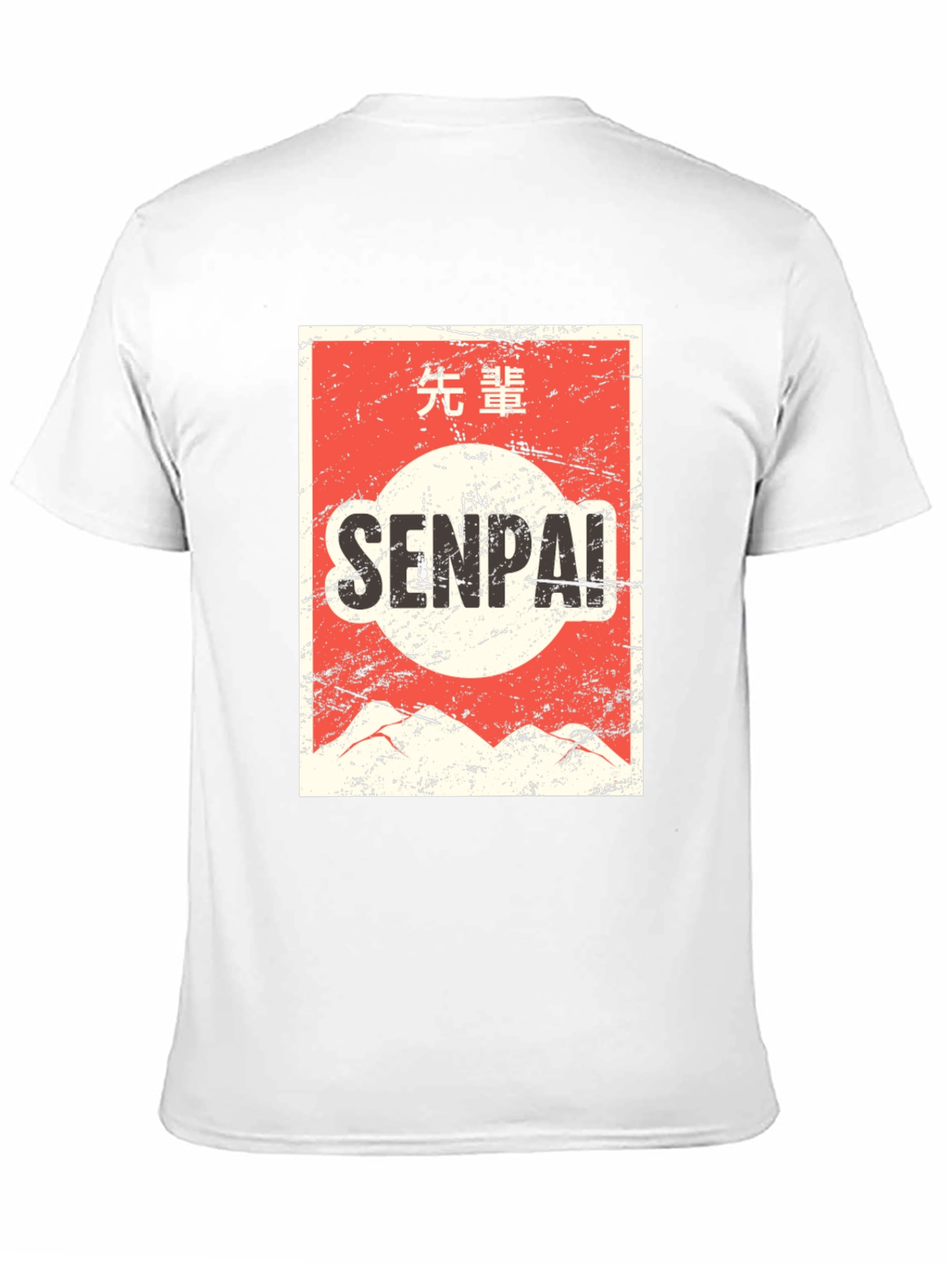 Senpai Graphic T-Shirt - Anime Style