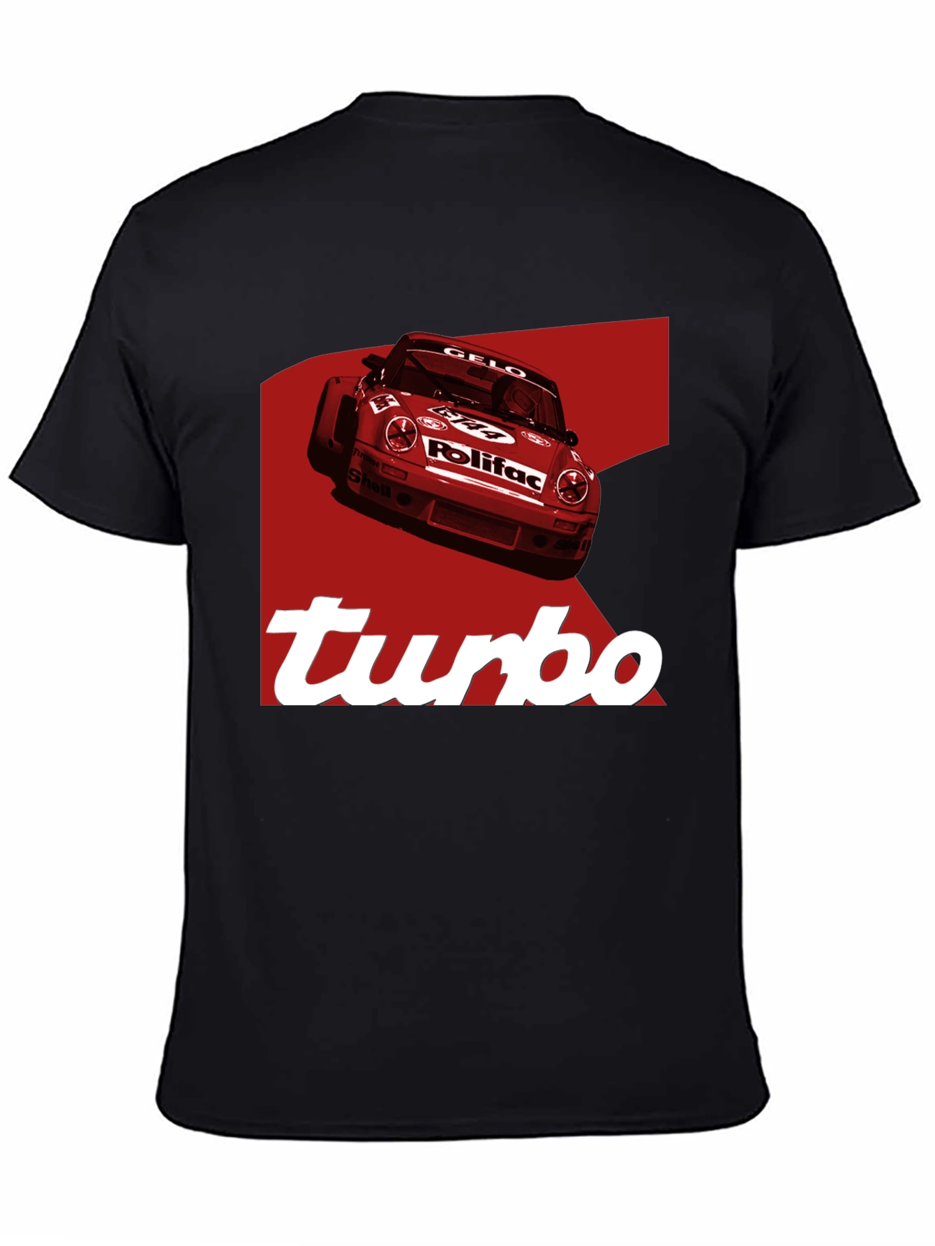Turbo Car Graphic Tee - Black