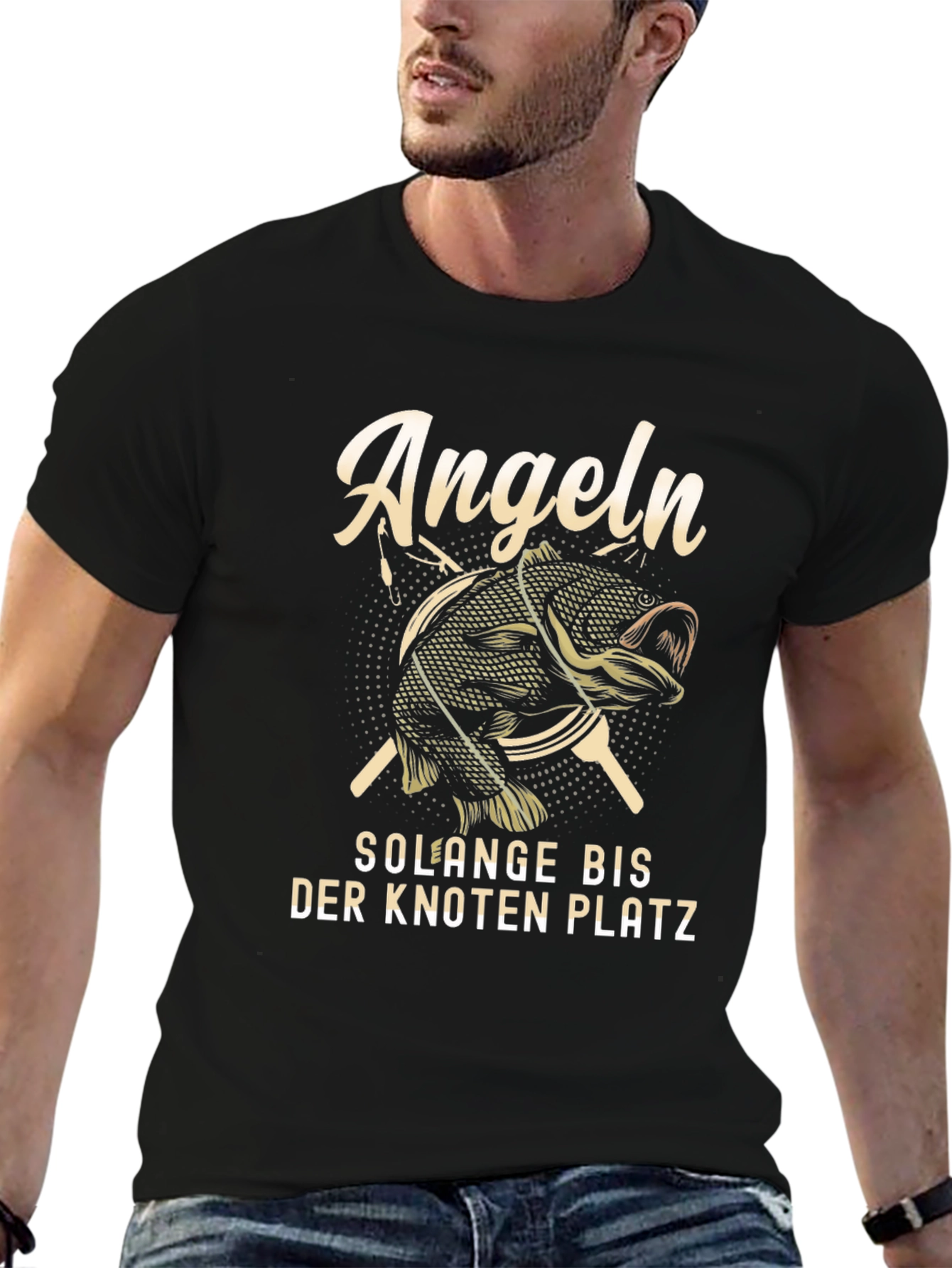 Angeln Fisherman Graphic T-Shirt