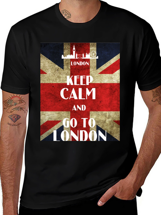 Keep Calm Go To London Graphic Tee