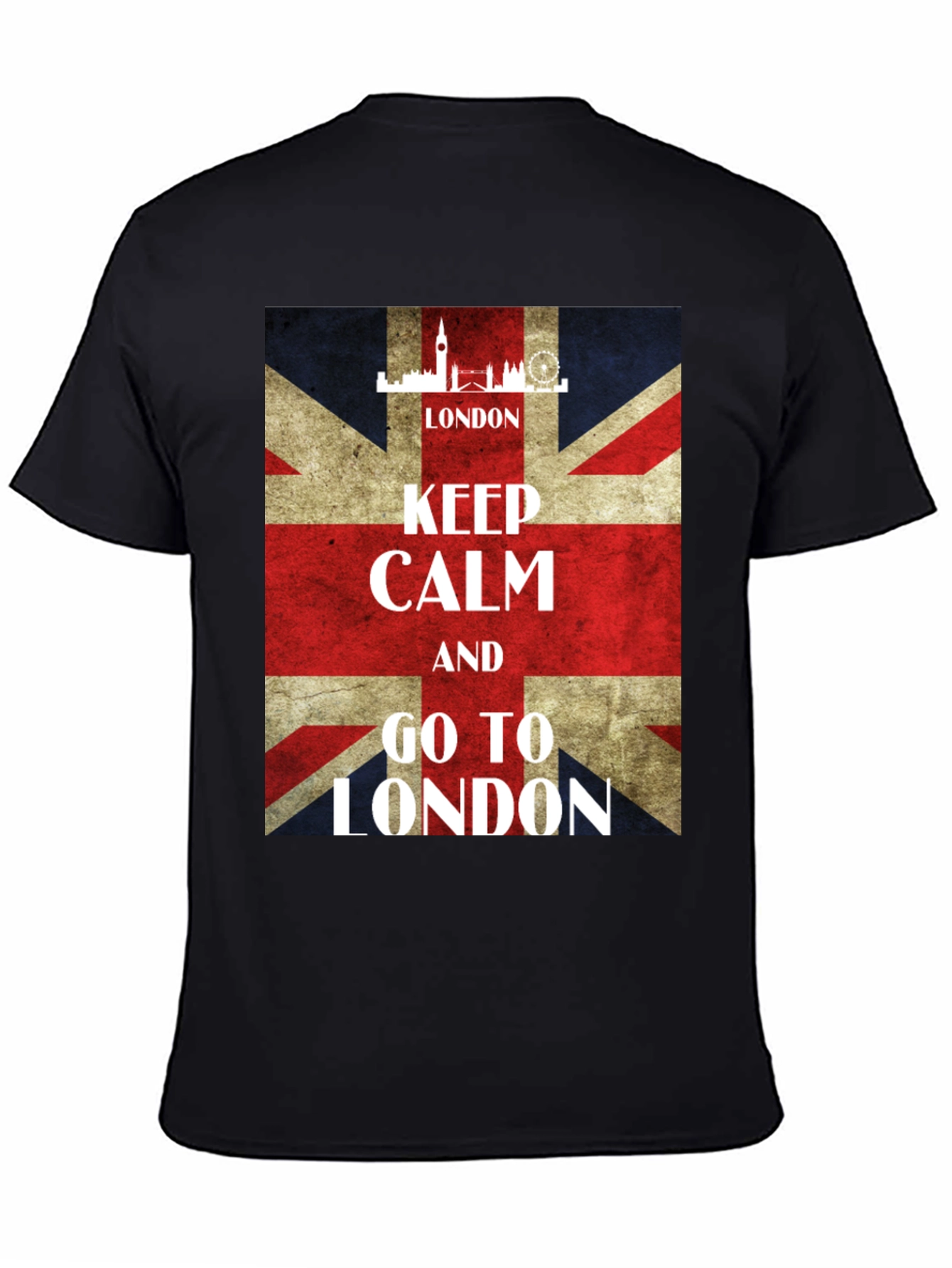 Keep Calm Go To London Graphic Tee