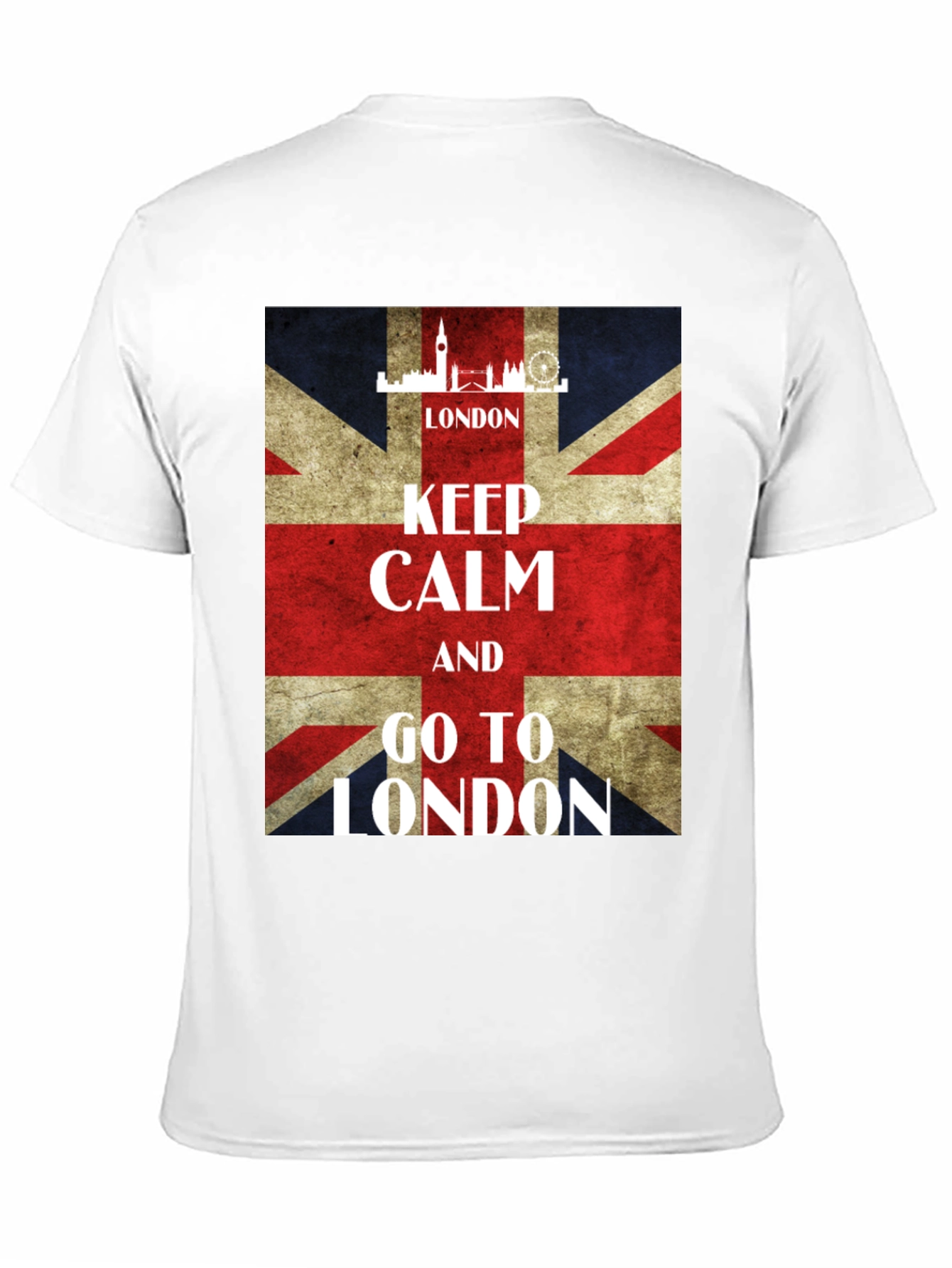 Keep Calm Go To London Graphic Tee