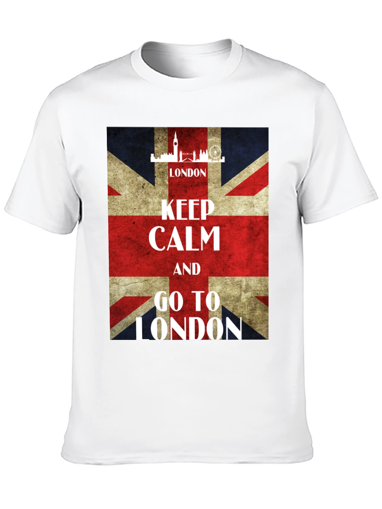Keep Calm Go To London Graphic Tee