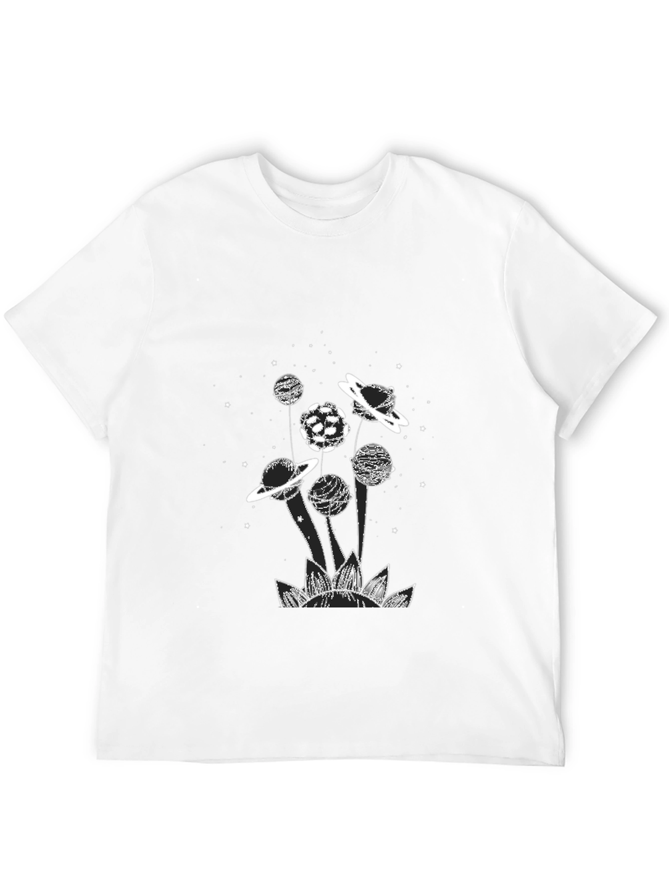 Planetary Dreams Graphic Tee - Black