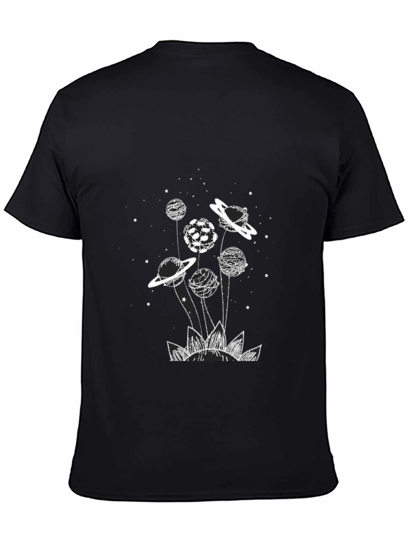 Planetary Dreams Graphic Tee - Black